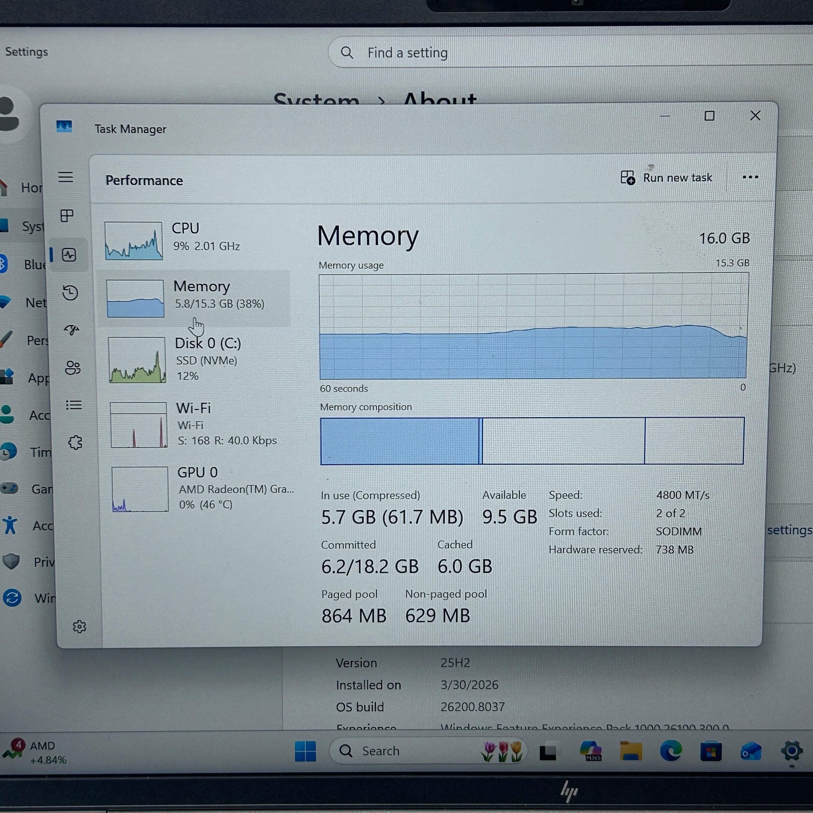 BIOS Locked HP EliteBook 645 G11 Ryzen 5 pro 7535u w/ Radeon Graphics 16GB RAM 5