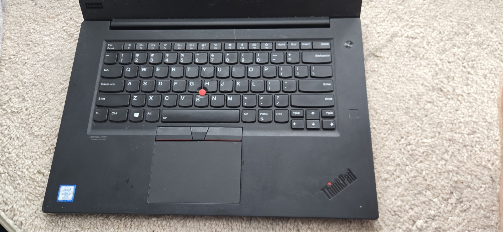 Lenovo ThinkPad P1 Gen 2 15.6″ i7-9850H 16GB Nvidia T2000 4gb vram read desc