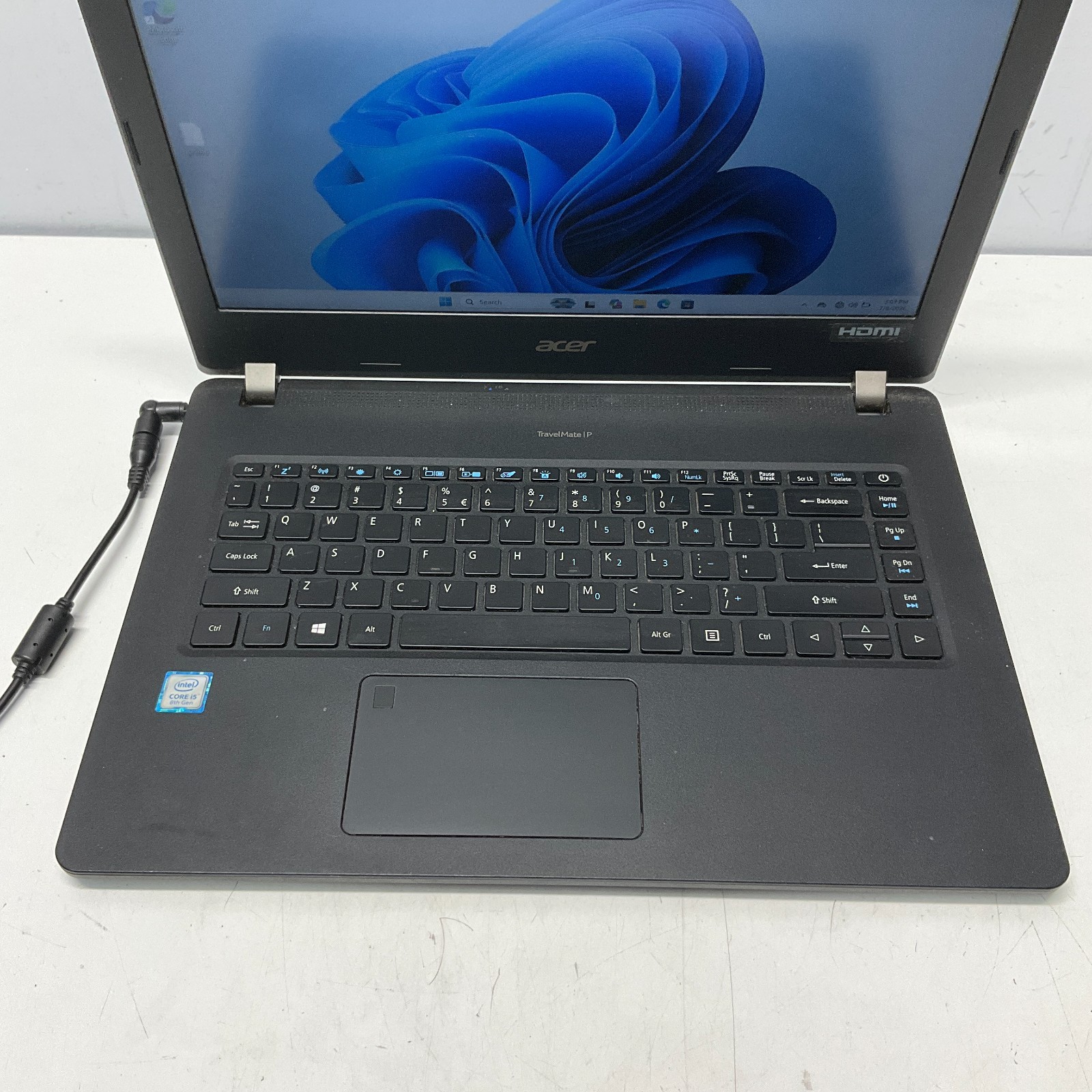 Acer TravelMate P214-51 14″ Intel Core i5-8250U @ 1.60 GHz 8GB 128GB SSD Win 11