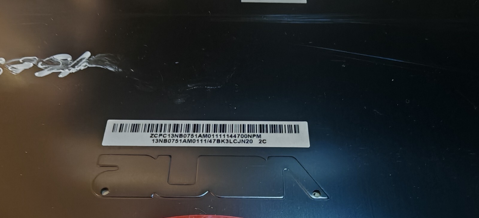ASUS G771 GL771 LCD COVER DISPLAY BODY 13NB0751AM0111 47BK3LCJN20