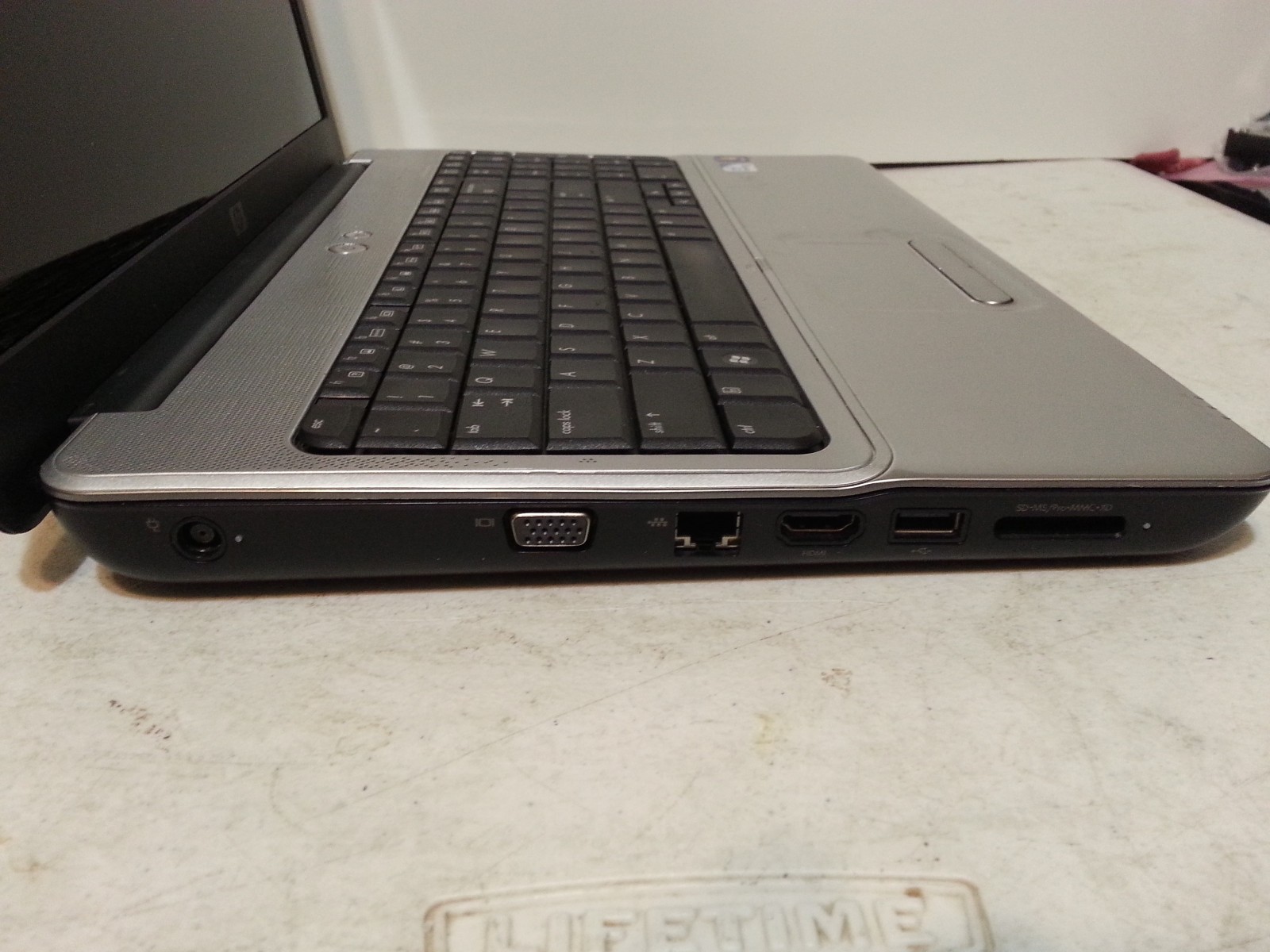 HP G60 Laptop Intel Pent T4300 2.1, 4gb, 160 Hdd,Web cam Windows 10 Pro