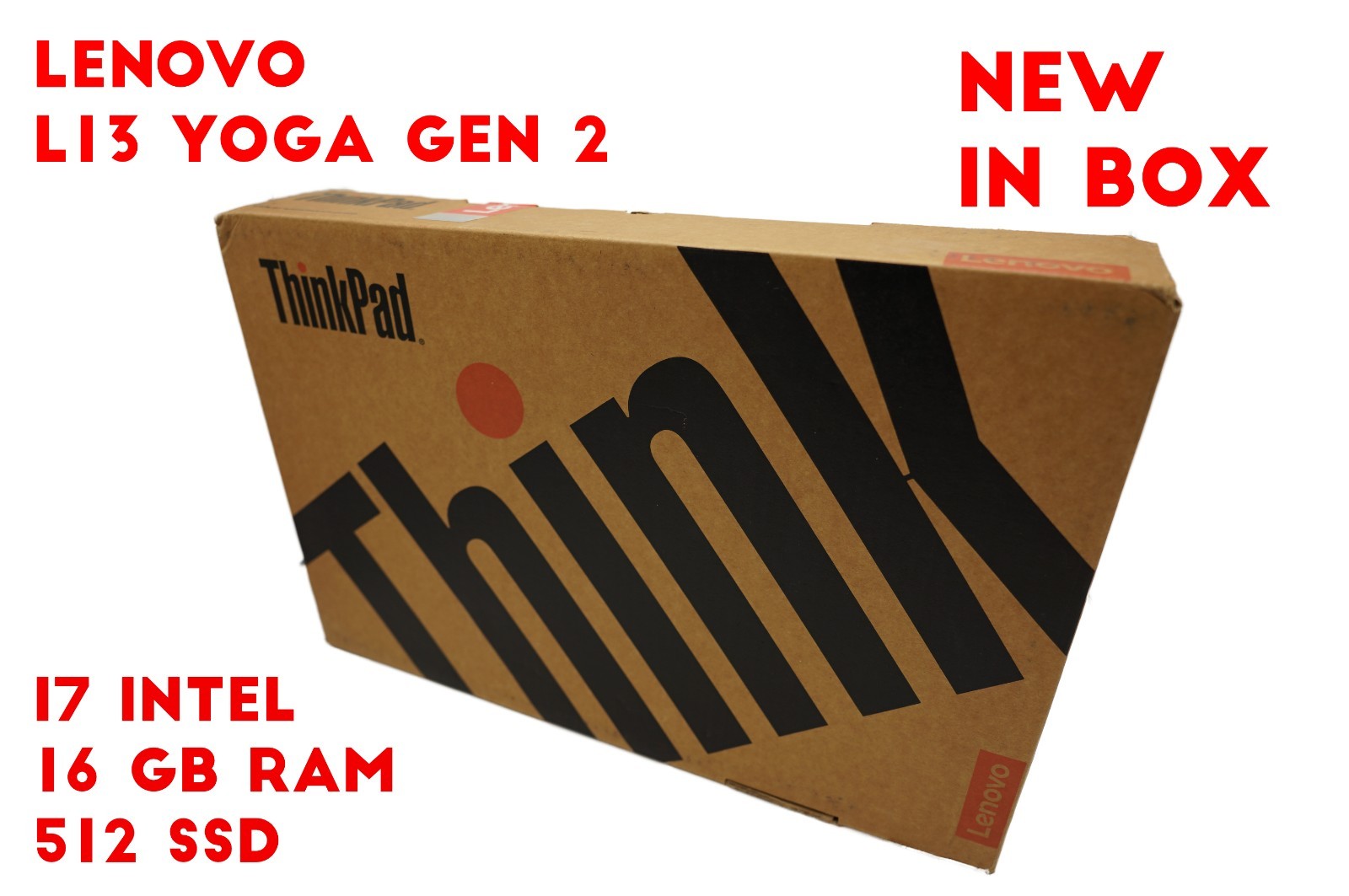 NEW Lenovo L13 Yoga Gen 2 Type 20VK Laptop Computer i7 16GB RAM 512 SSD Win11 Pr