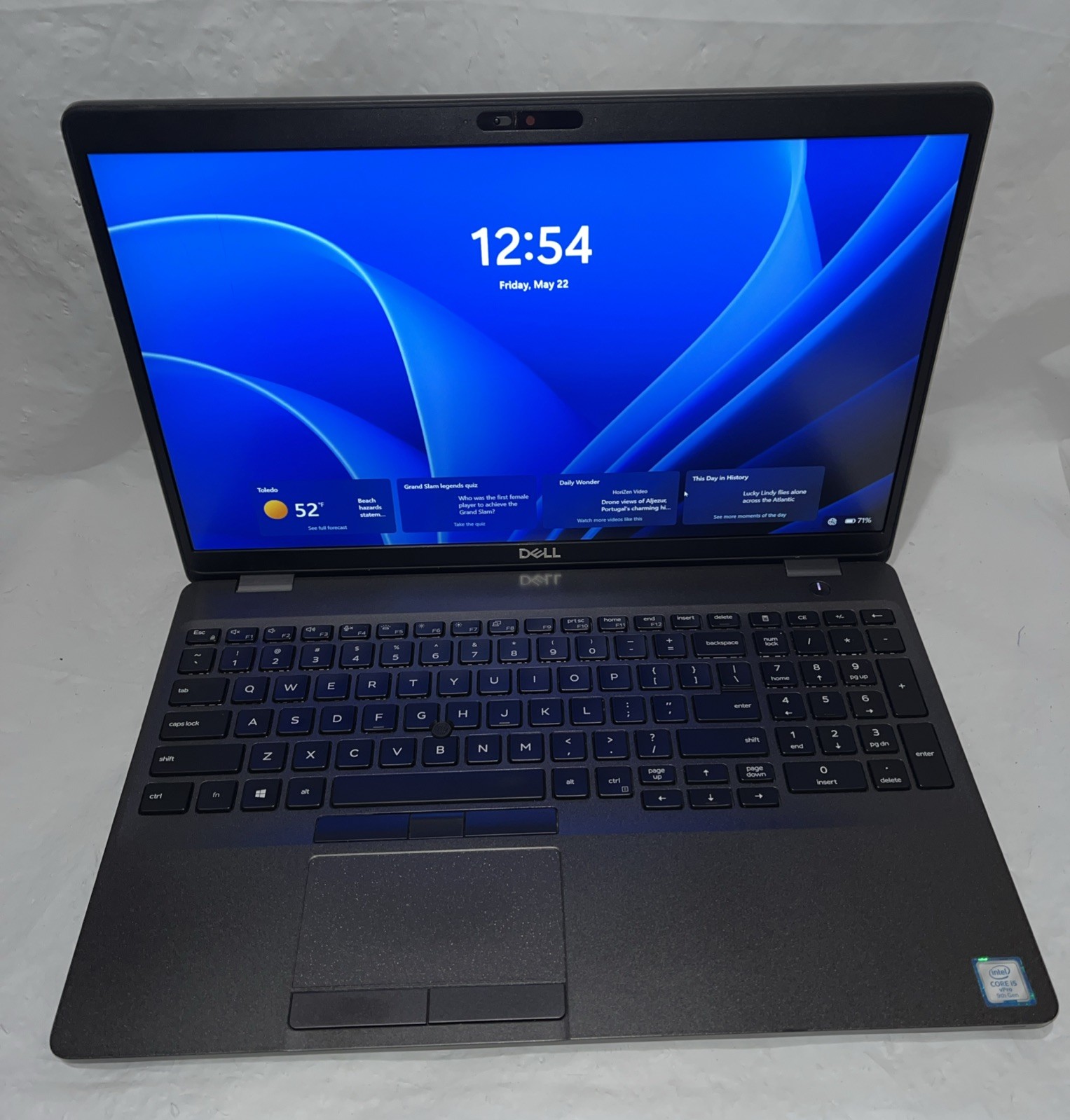 Dell Latitude 5501 15.6″ i5-9400H@2.5GHz, 8GB RAM, 256GB M2, Win 11 Pro *READ*