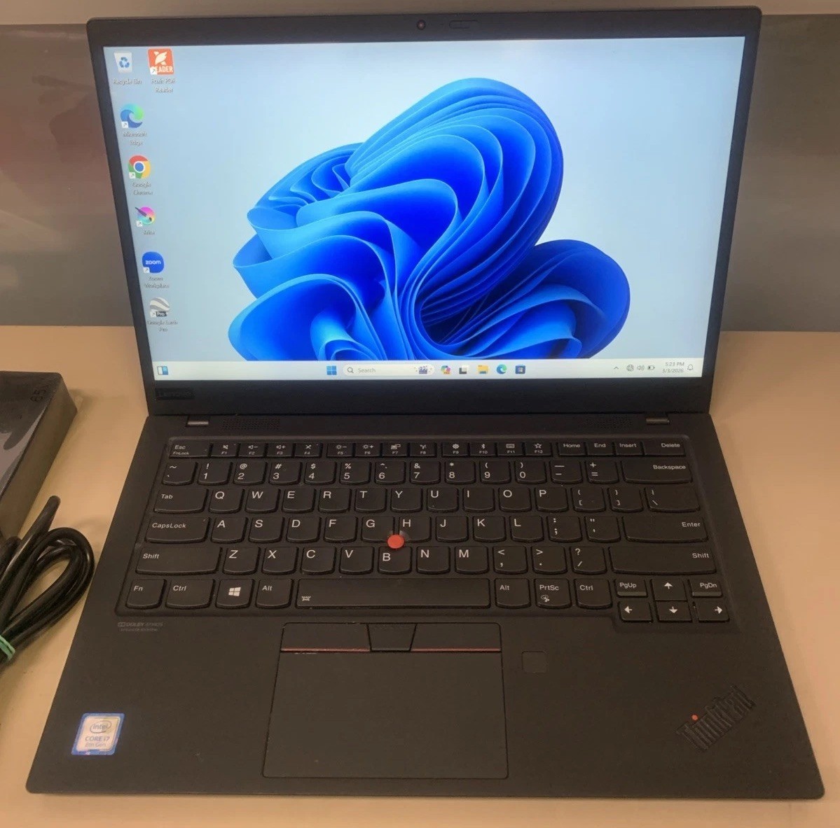 🌟Lenovo Thinkpad X1 Carbon Gen 7th i7-8565U 1.8GHz, 16GB-256GB Win 11🌟