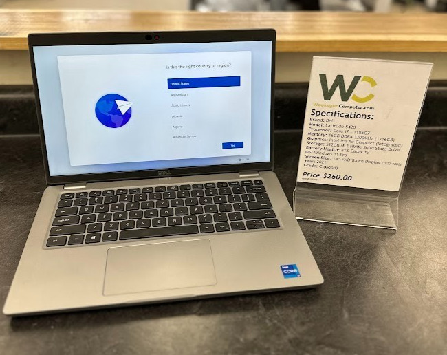 Dell Latitude 5420 Core i7 11th Gen, 16GB, Intel Iris Xe, 512GB SSD, 2021, 14″