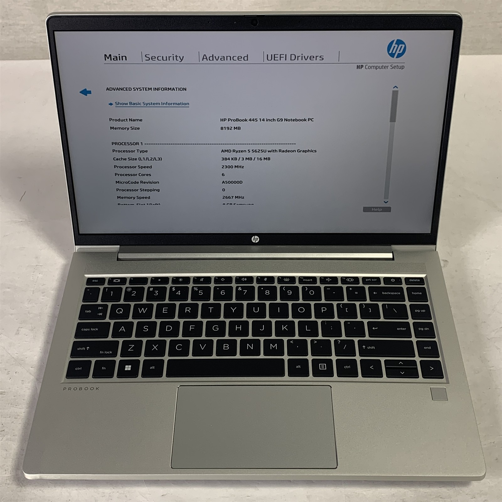 HP ProBook 445 G9 14″ Laptop Ryzen 5 5625U 2.3GHz 8GB – NO DRIVE