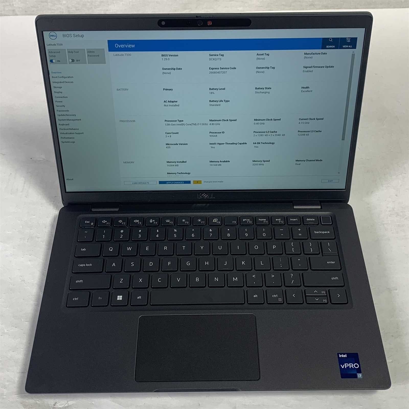 Dell Latitude 7330 13.3″ Laptop i7-1265U 1.8GHz 16GB 512GB NVMe SSD – Win 11