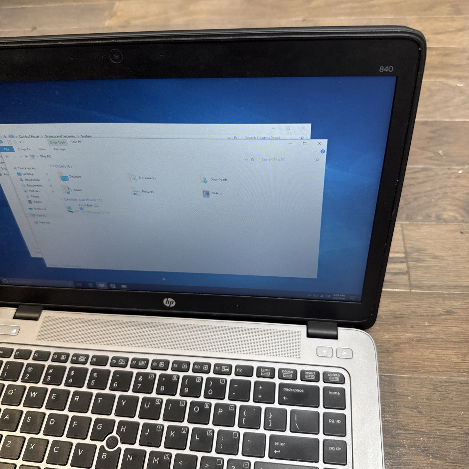 HP EliteBook 840 G2 14″ Laptop Intel i5-5300U 2.3, 8GB RAM 256GB SATA SSD Win10