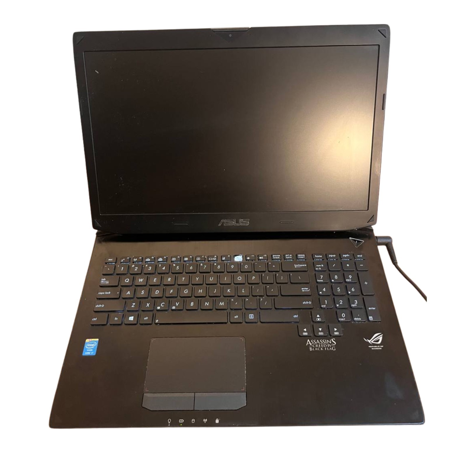 ASUS ROG G750JH 17.3″ Gaming Laptop i7-4700HQ 16GB RAM SSD GTX 765M FOR PARTS