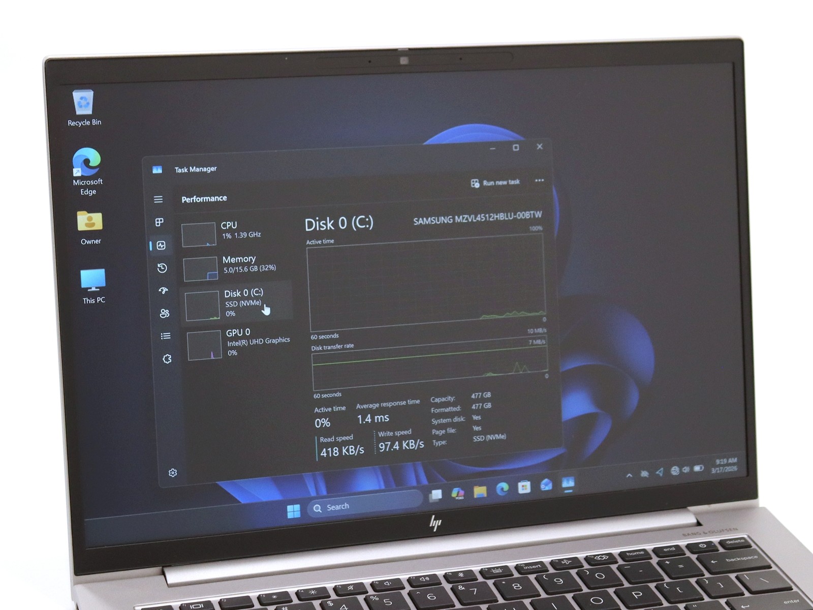 HP ZBook Firefly G9 Mobile 14.0″ FHD+ Intel i7-1265U 16GB RAM 512GB NVMe W11P