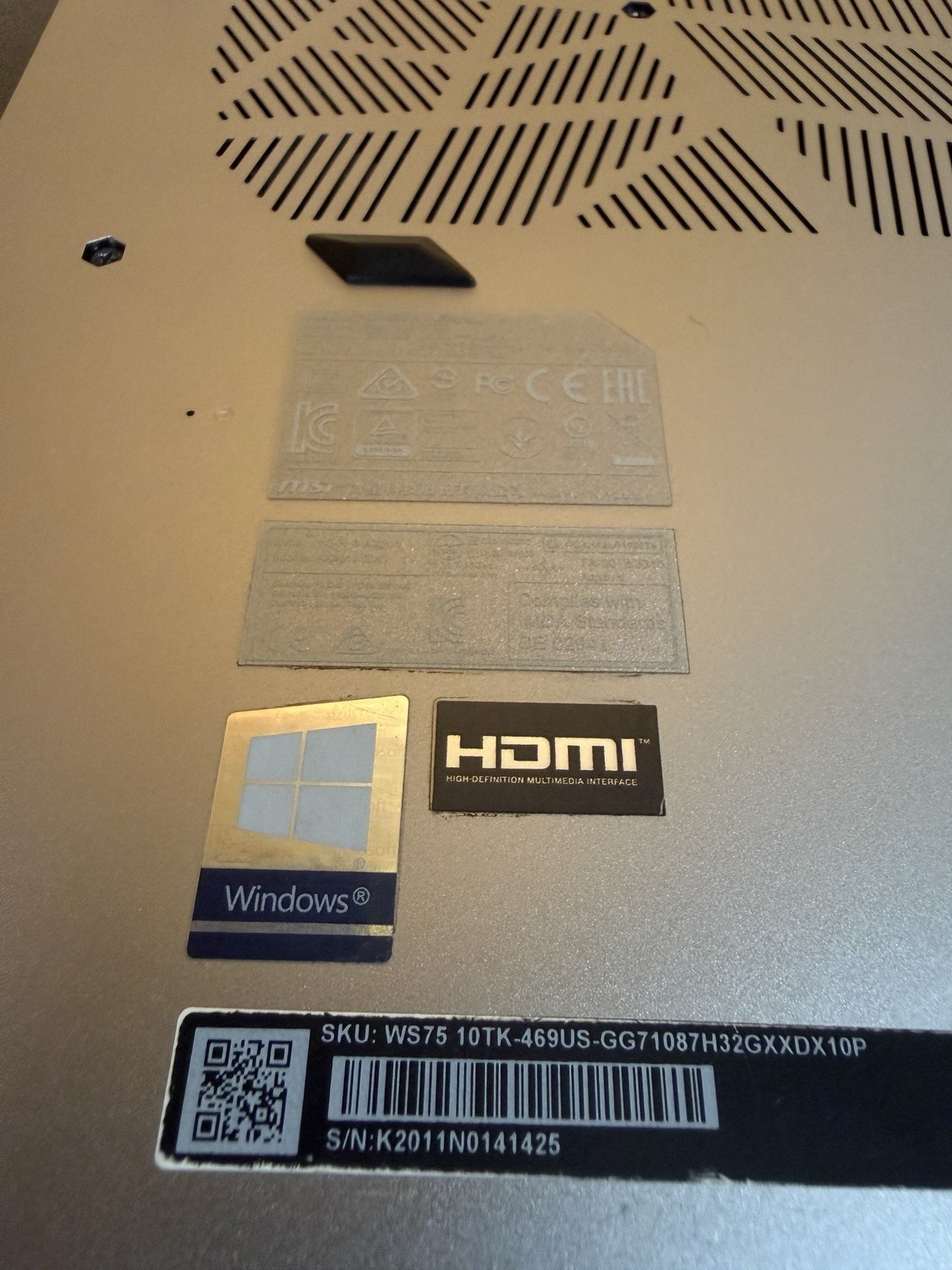 MSI WS75 10TK 17.3″ Laptop i7-10875H 32GBRAM 2TB NVMeSSD Quadro RTX 3000 W11Pro