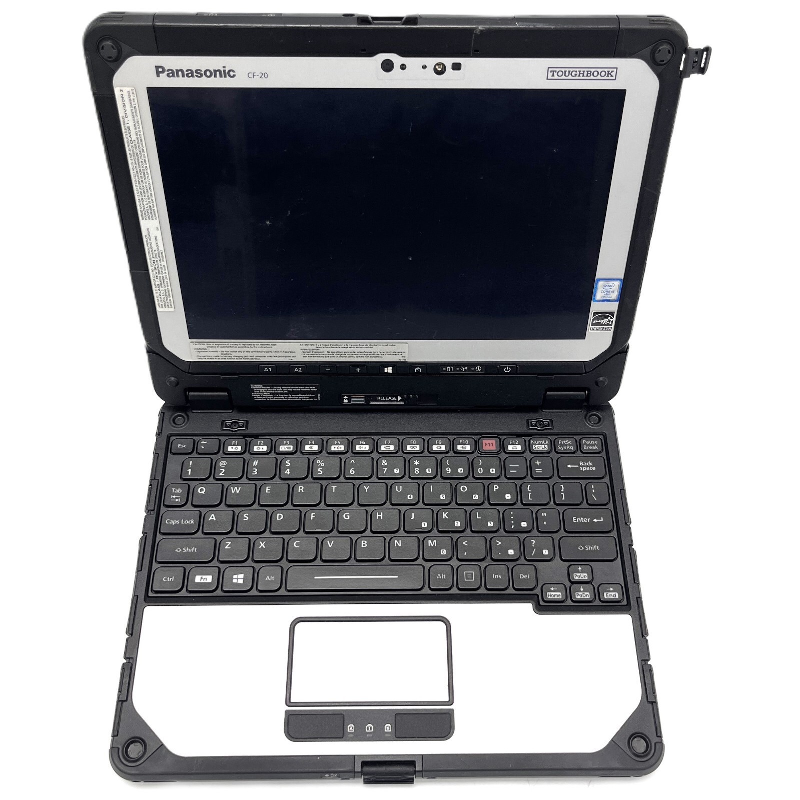 Panasonic Toughbook CF-20 m5-6Y57 8GB RAM 2TB SSD Dual Battery LTE Windows 10/11