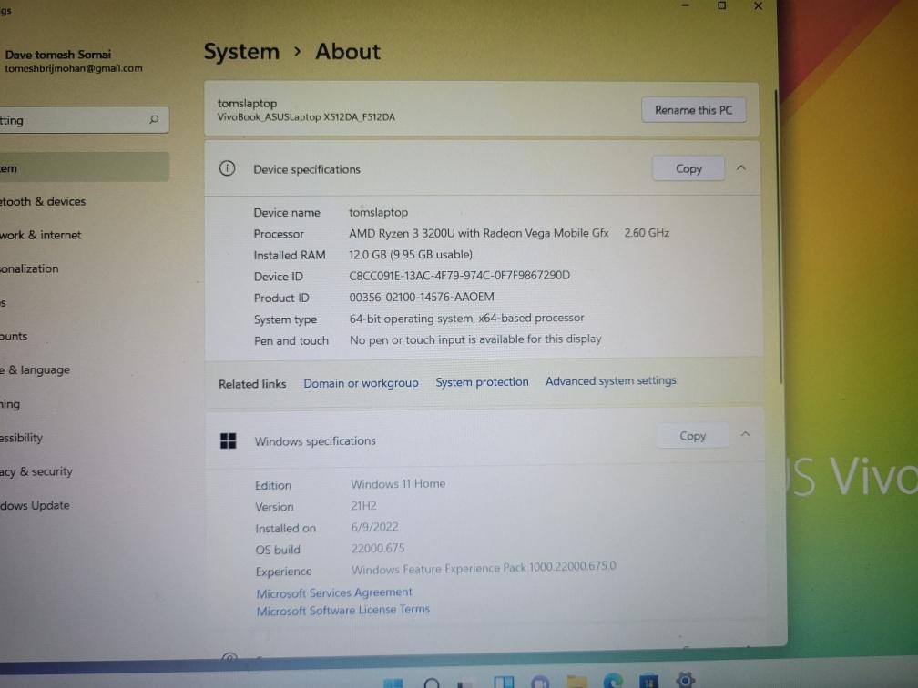 asus vivobook 15 Look At Description Below￼