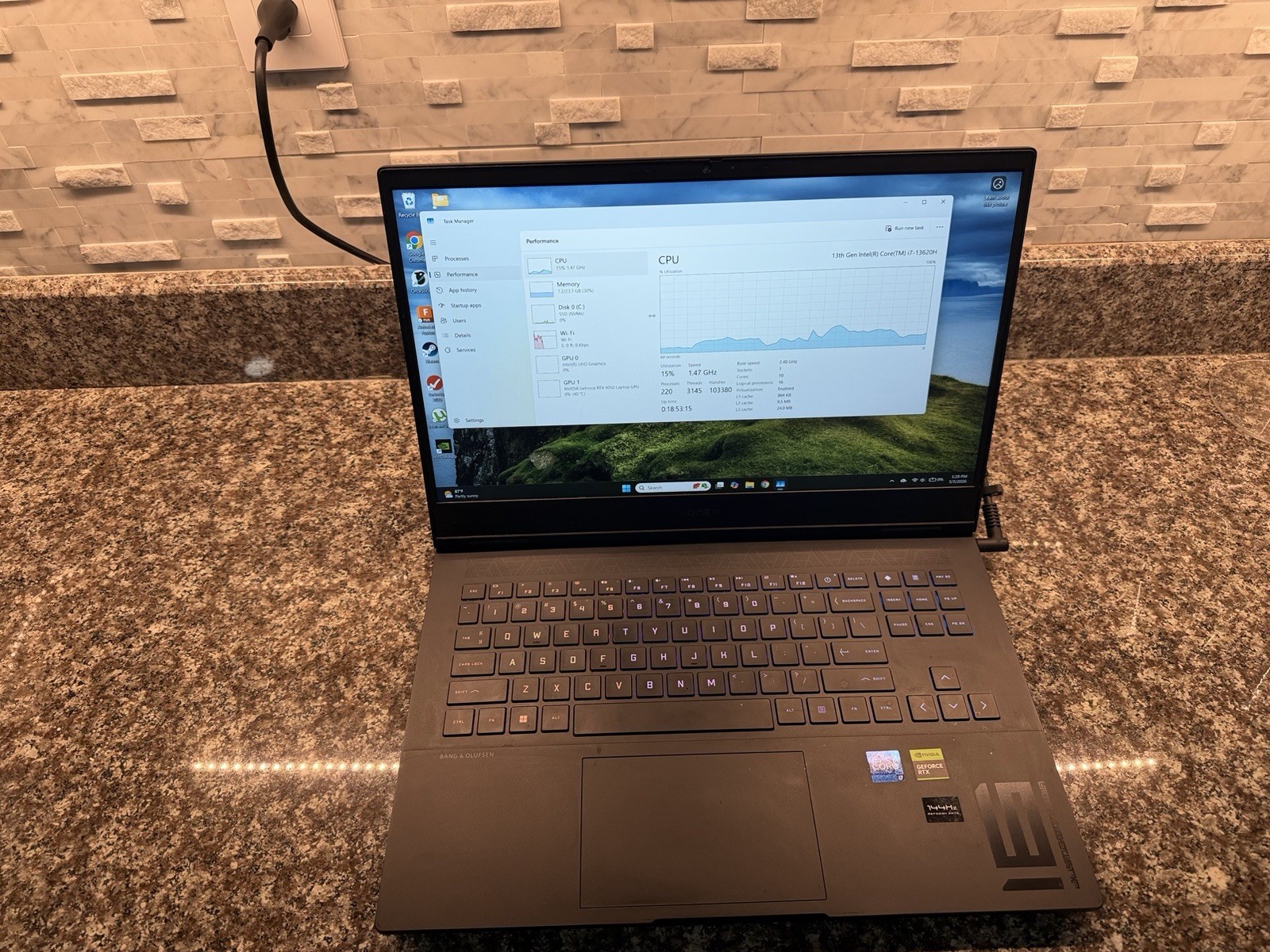HP OMEN 16 Laptop | i7-13620H | RTX 4050 | 144Hz | 24Gb RAM| 1 Tb NVME