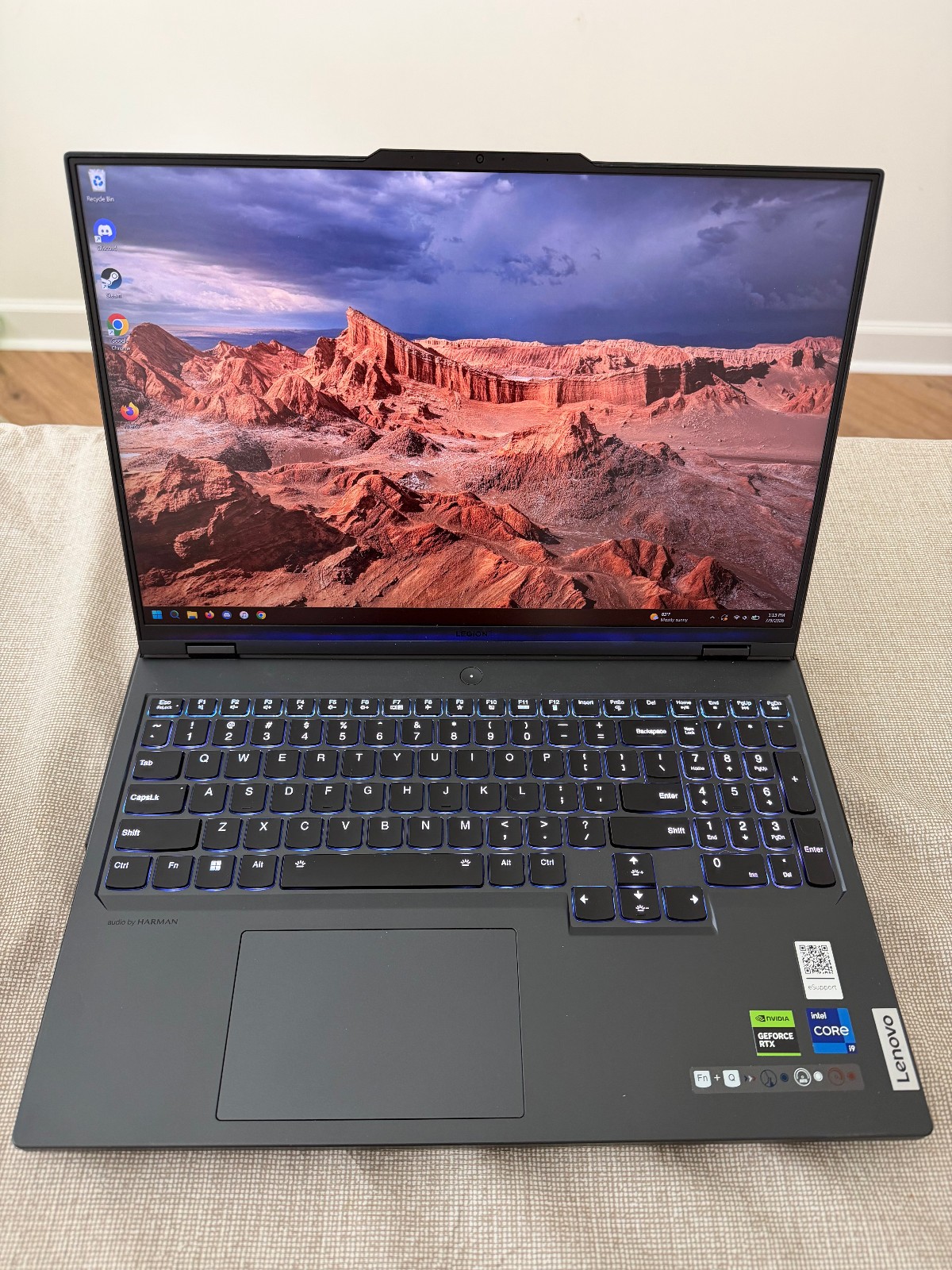 Lenovo Legion Pro 7i 16″ (Core i9-13900HX / RTX 4080 / 32GB DDR5 / 1TB NVMe)