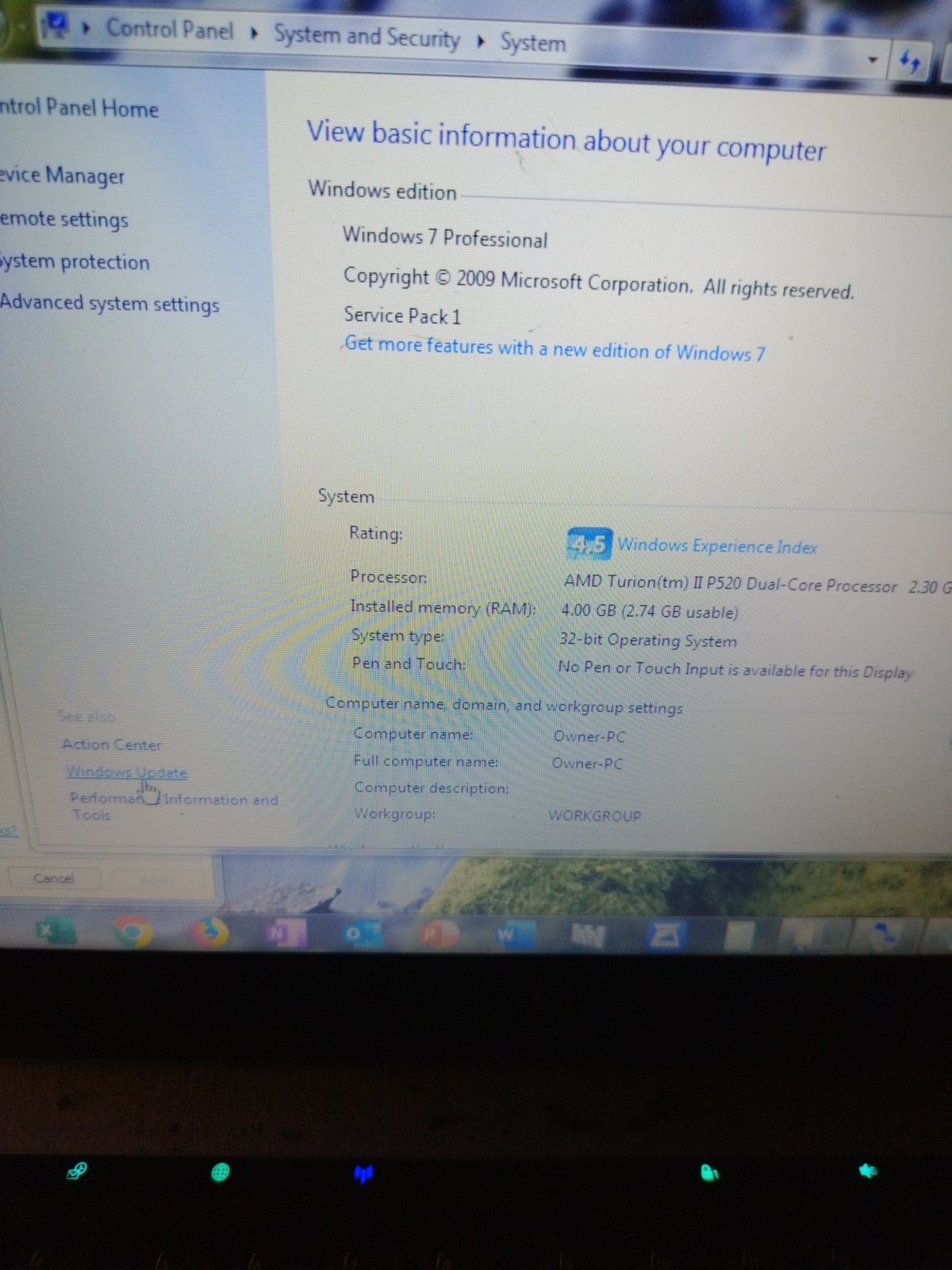 HP ProBook 6555b 15″ Laptop AMD Turion II 320gb 4gb win7 pro DVD-rw Parts/Repair