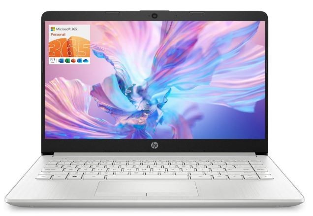 HP Portable Laptop Student and Business 14″ HD Display Intel Quad-Core N4120 …