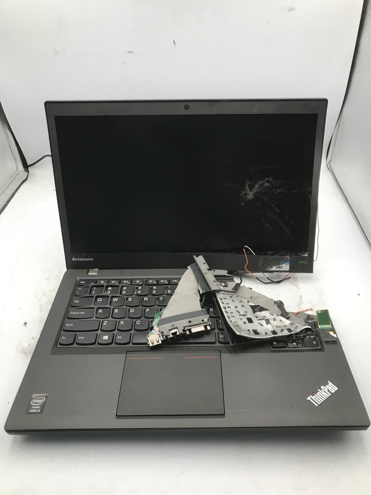LENOVO THINKPAD T440S – FOR PARTS/DAMAGED UNIT – INTEL I5 4TH GEN – NO RAM – BB