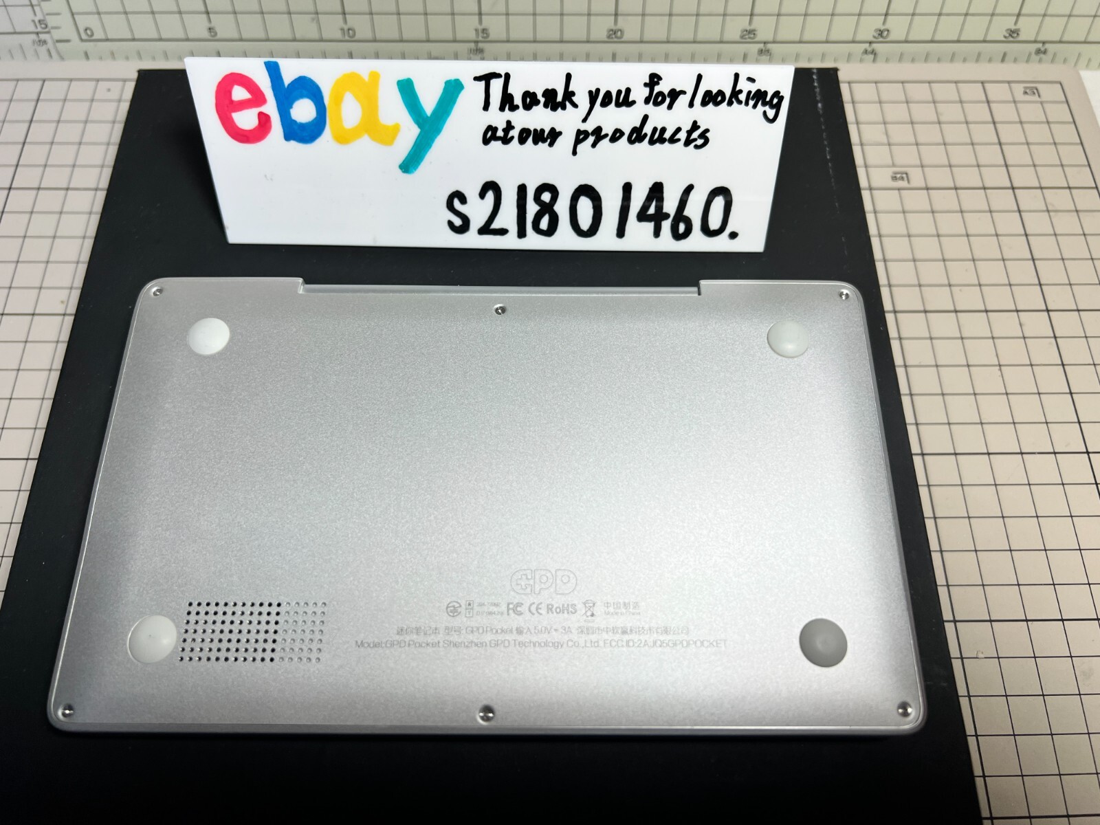 GPD POCKET X7-Z8750 model UMPC portable personal computer SILVER Excellent +