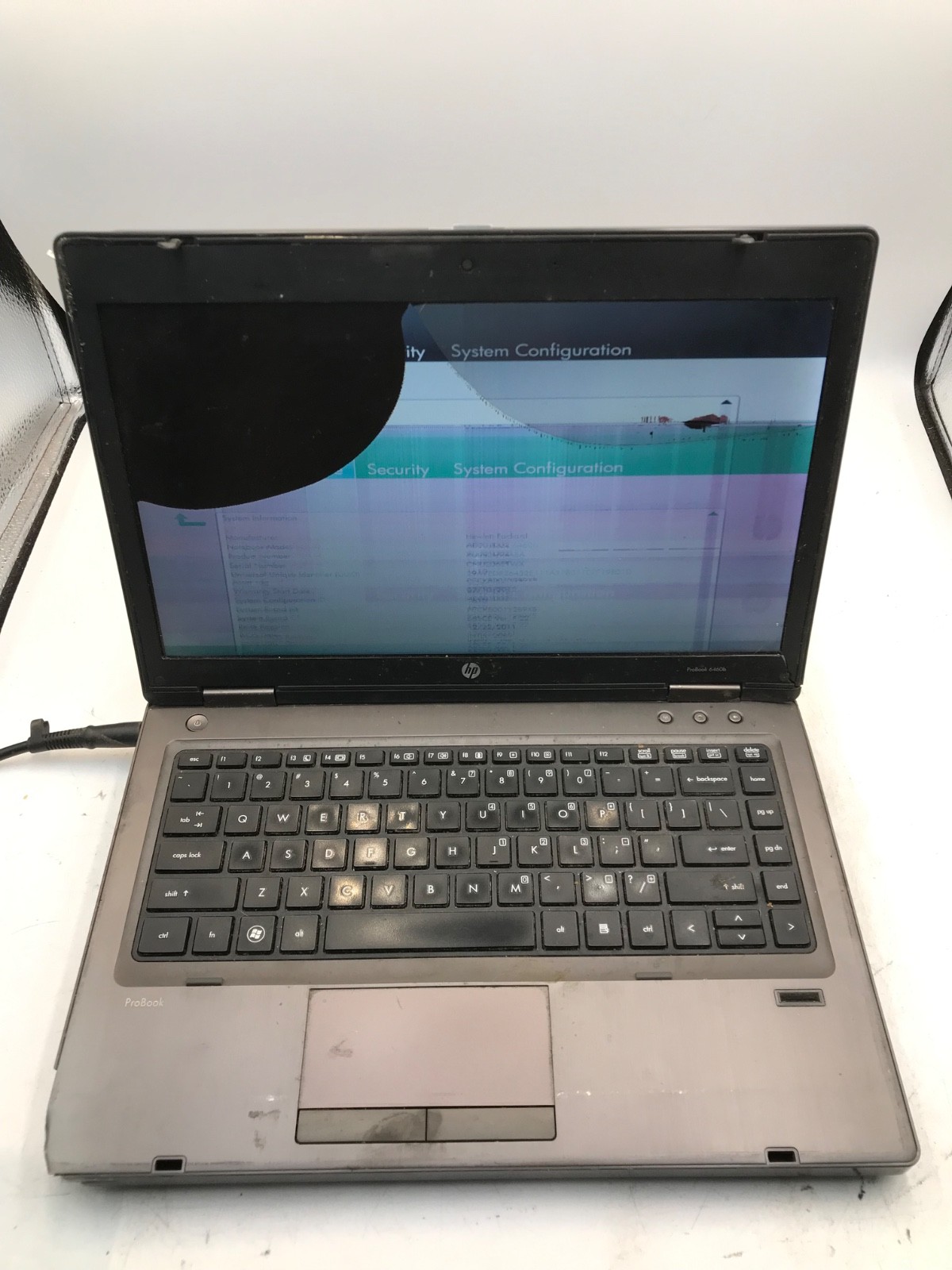 HP ProBook 6460b Intel Core i5 2nd Gen 14″ Laptop-BROKEN DISPLAY/PARTS ONLY -MZ