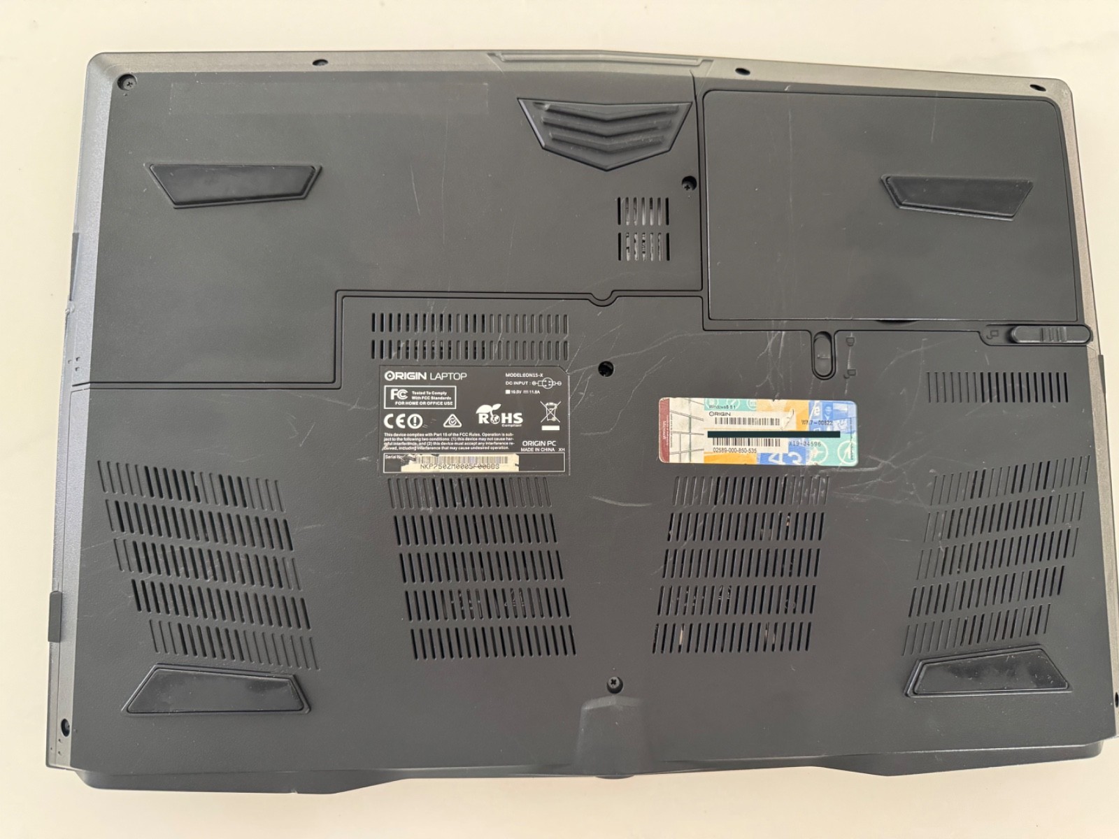 ORIGIN MODEL EON15-X 16.0 GB RAM, Intel Core i7-4790K CPU 4.00GHzGeForce GTX 980