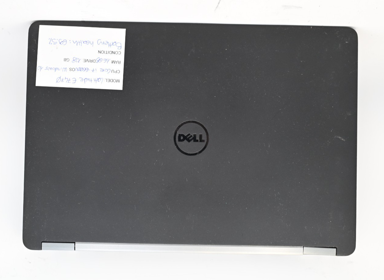 Dell Latitude E7470 i7-6600U 2.6GHz 16GB RAM 128GB SSD – Windows 10 Pro