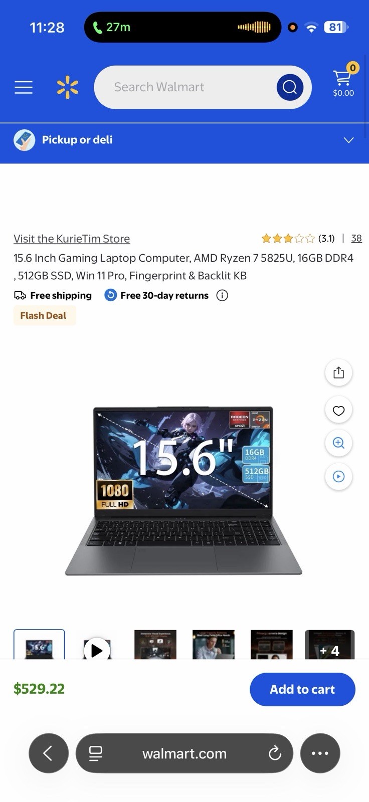 KurieTim LX15PRO 15.6″ FHD i5-12600H 16GB 512GB SSD Win11 Pro Gray