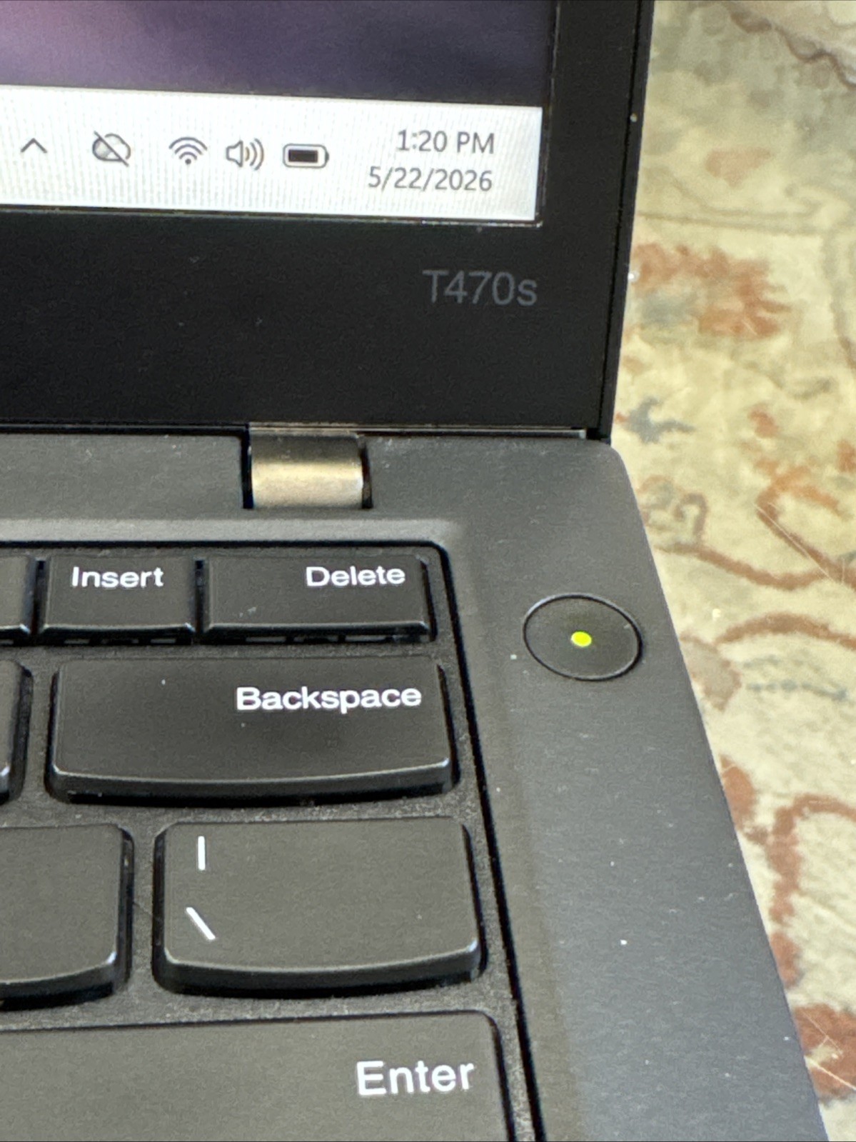 Lenovo ThinkPad T470s 14″ Intel i5-7300U 8GB Ram 256 SSD Laptop Win 10 w/Office