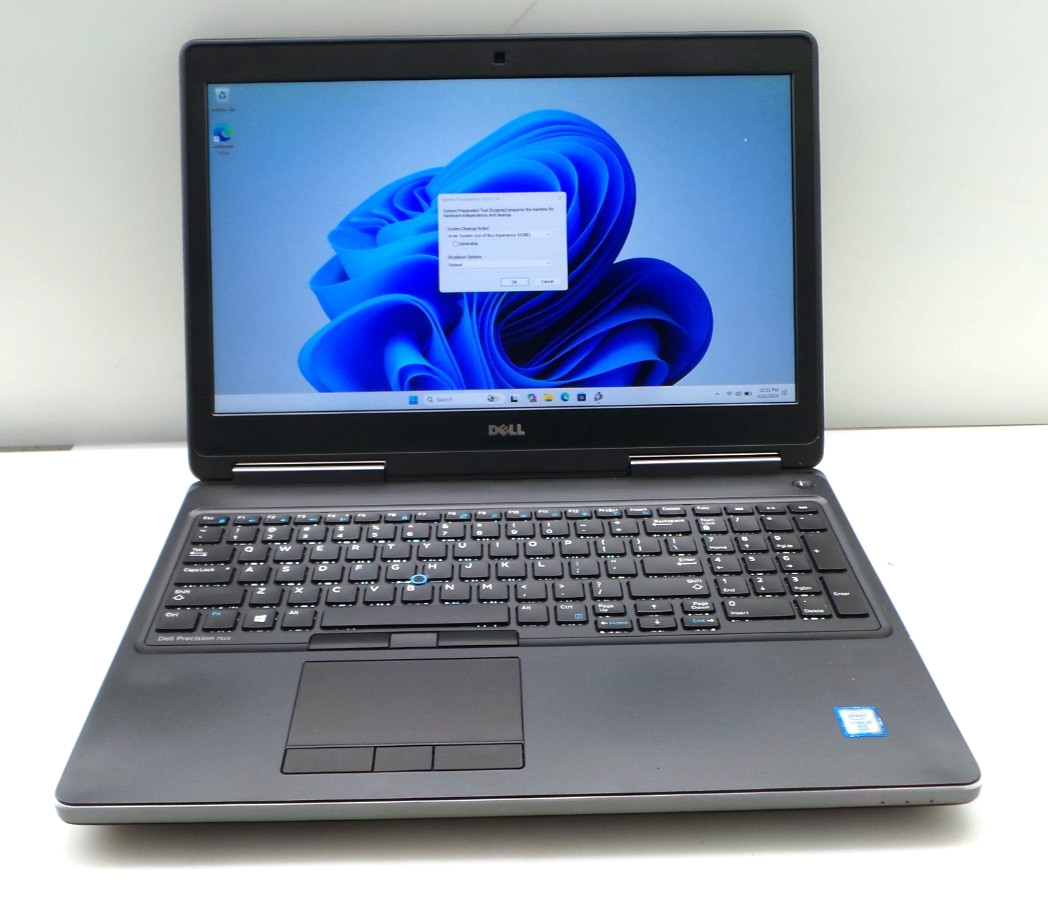 Dell Precision 7510 | 15.6″ | i7-6820HQ | 16GB 500GB SSD | Win 11 Pro