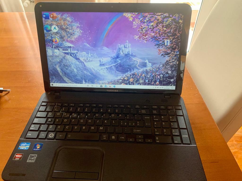 16GB RAM Windows 11 TOSHIBA SATELLITE INTEL i3 250GB SSD WIFI Notebook