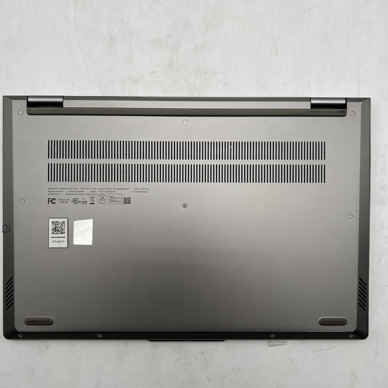 LENOVO ThinkBook 14s Yoga G3 IRU i5 1335U 1.3GHz 16GB RAM 256GB NVMe Win11P READ