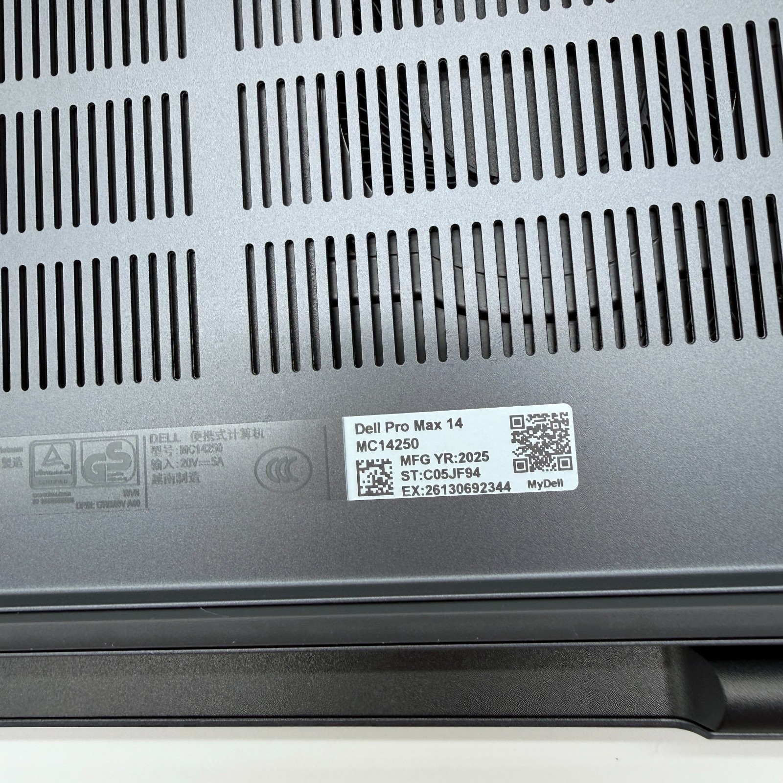 BUSINESS LAPTOP – TOUCHSCREEN DELL PRO MAX 14 in ULTRA 7-265H – WRNTY