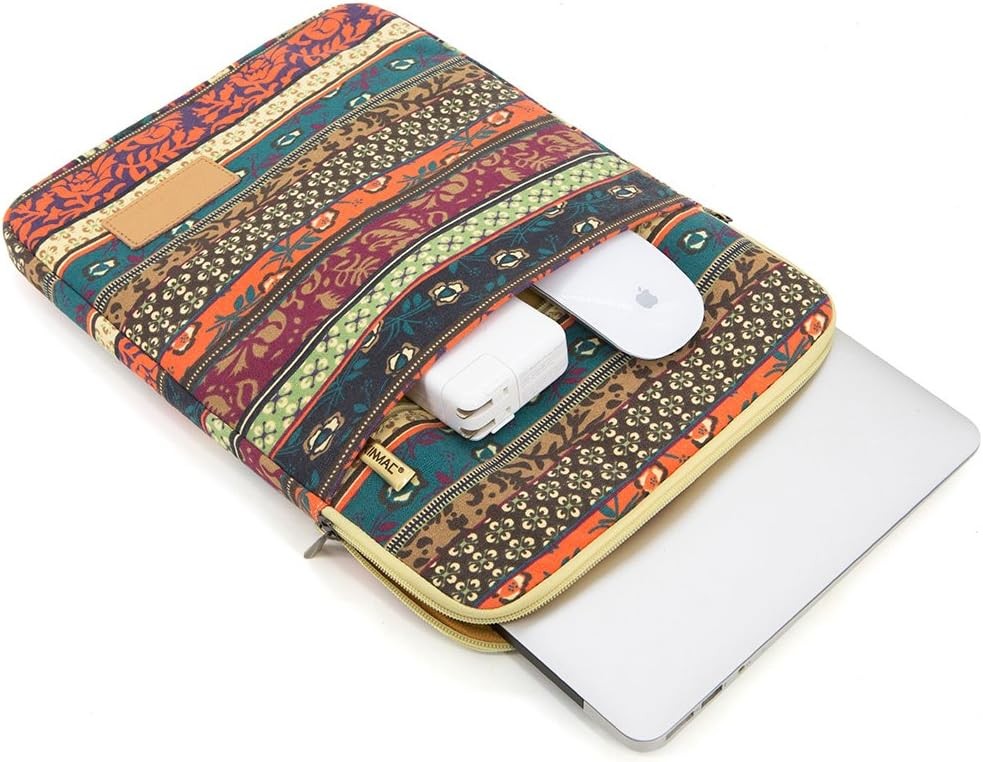 360° Protective Vertical Laptop Sleeve Case Cover Bag for MacBook Pro 16 inch, H