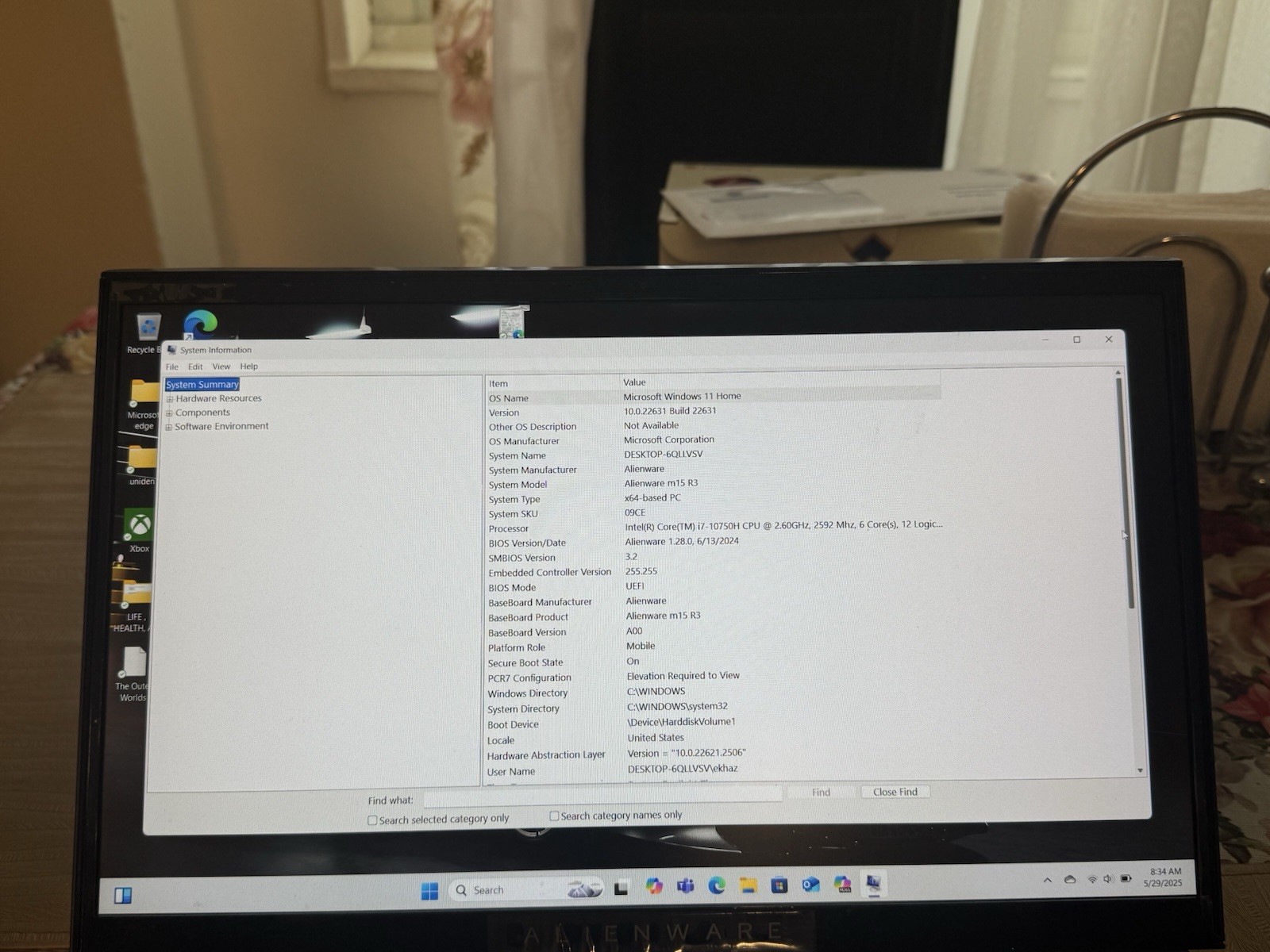 Dell Alienware M15 R3