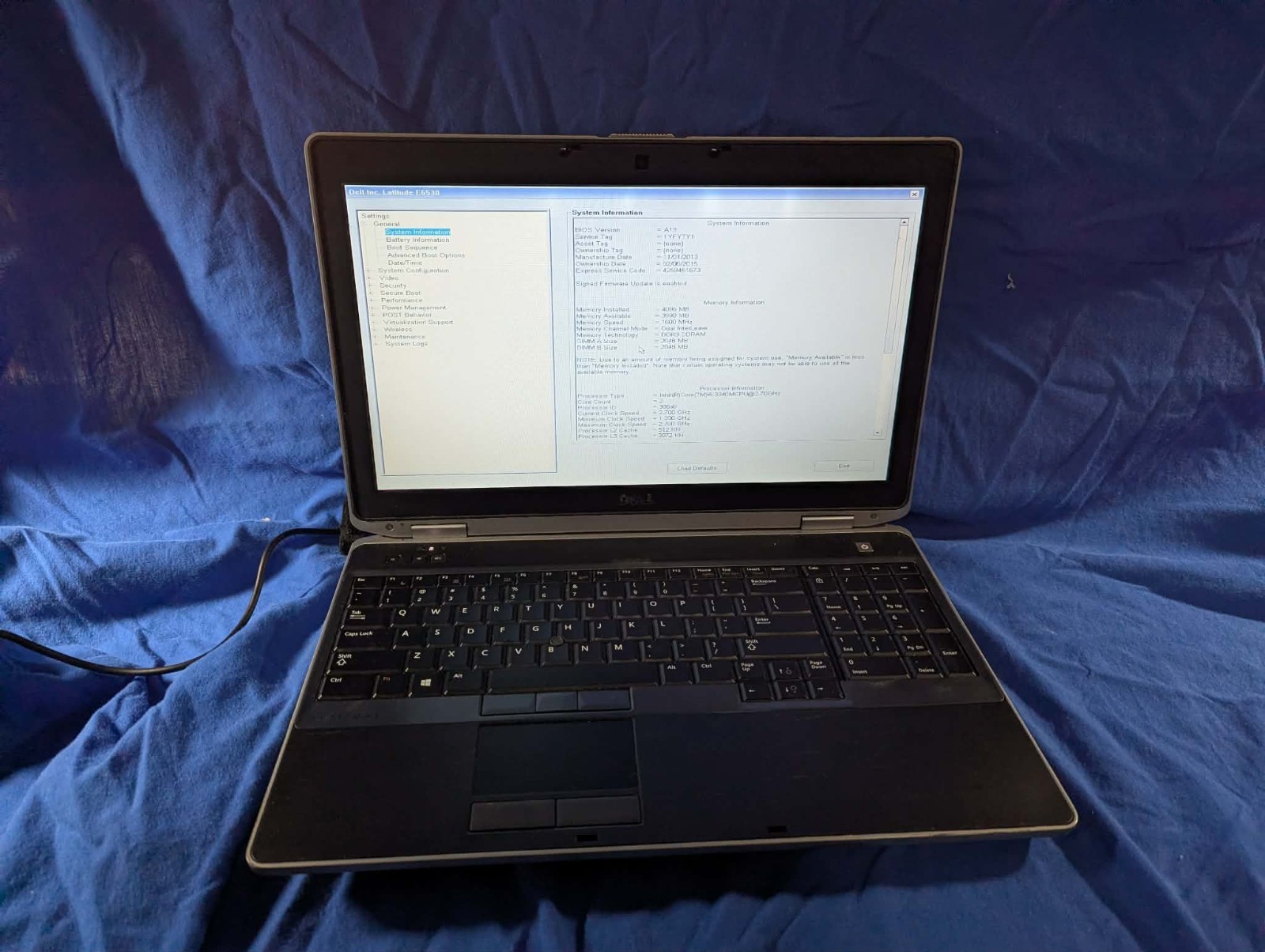 Dell Latitude e6530 Intel Core i5 15.4in. Notebook/Laptop – Old Windows 7 Laptop