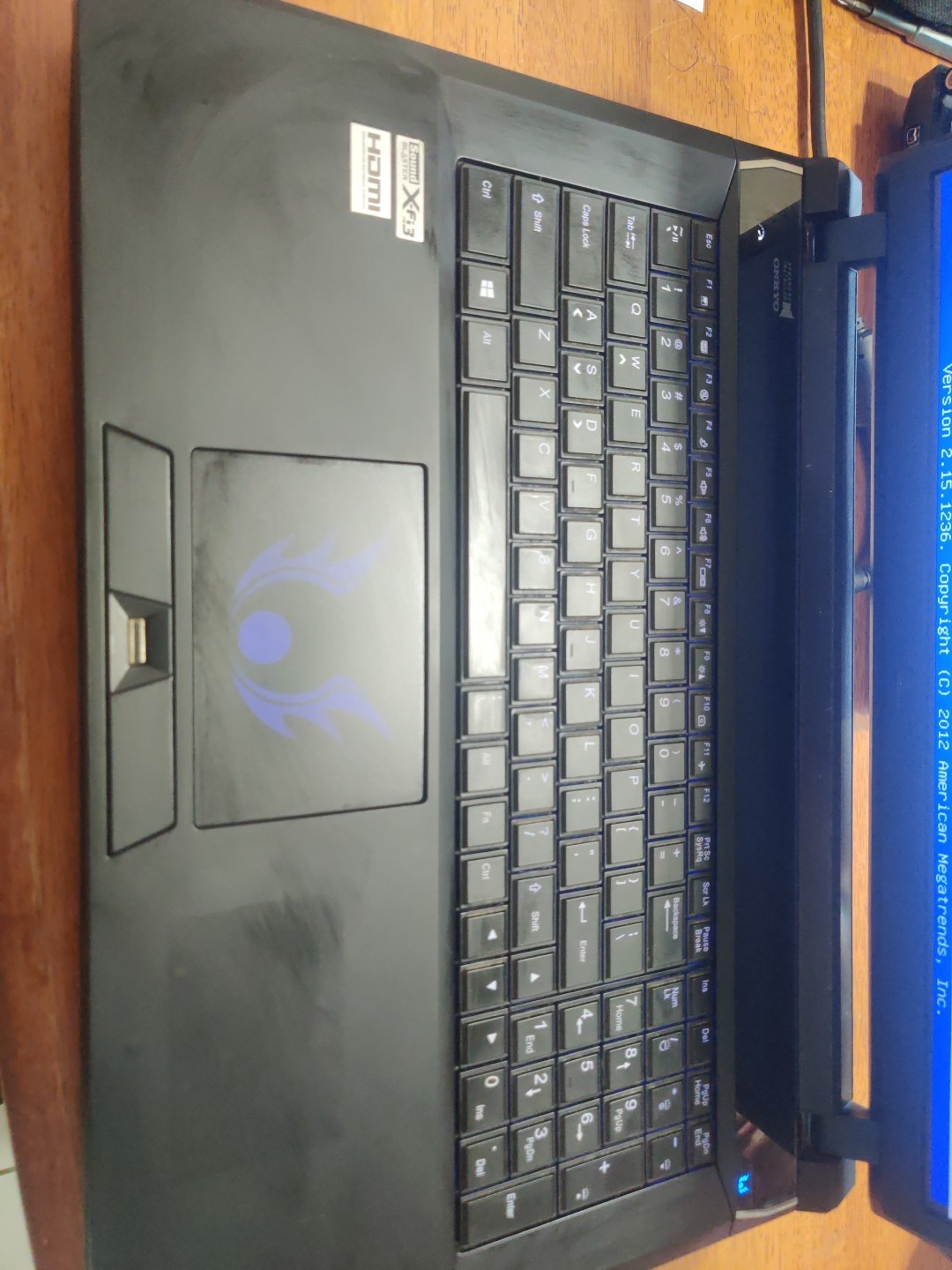 F-89 Clevo P177sm I5-4200 8GB Ram Gtx 770m No SSD Or HDD Included Read