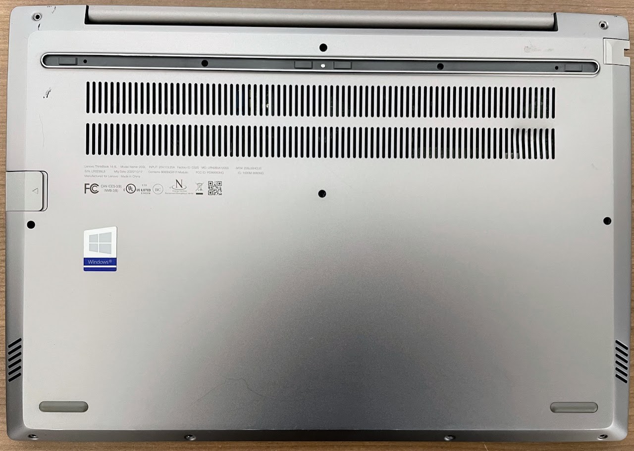 Lenovo ThinkBook 14-IIL Iris Plus i7-1065G7 1.30GHz 16gb RAM 256gb SSD NO Os