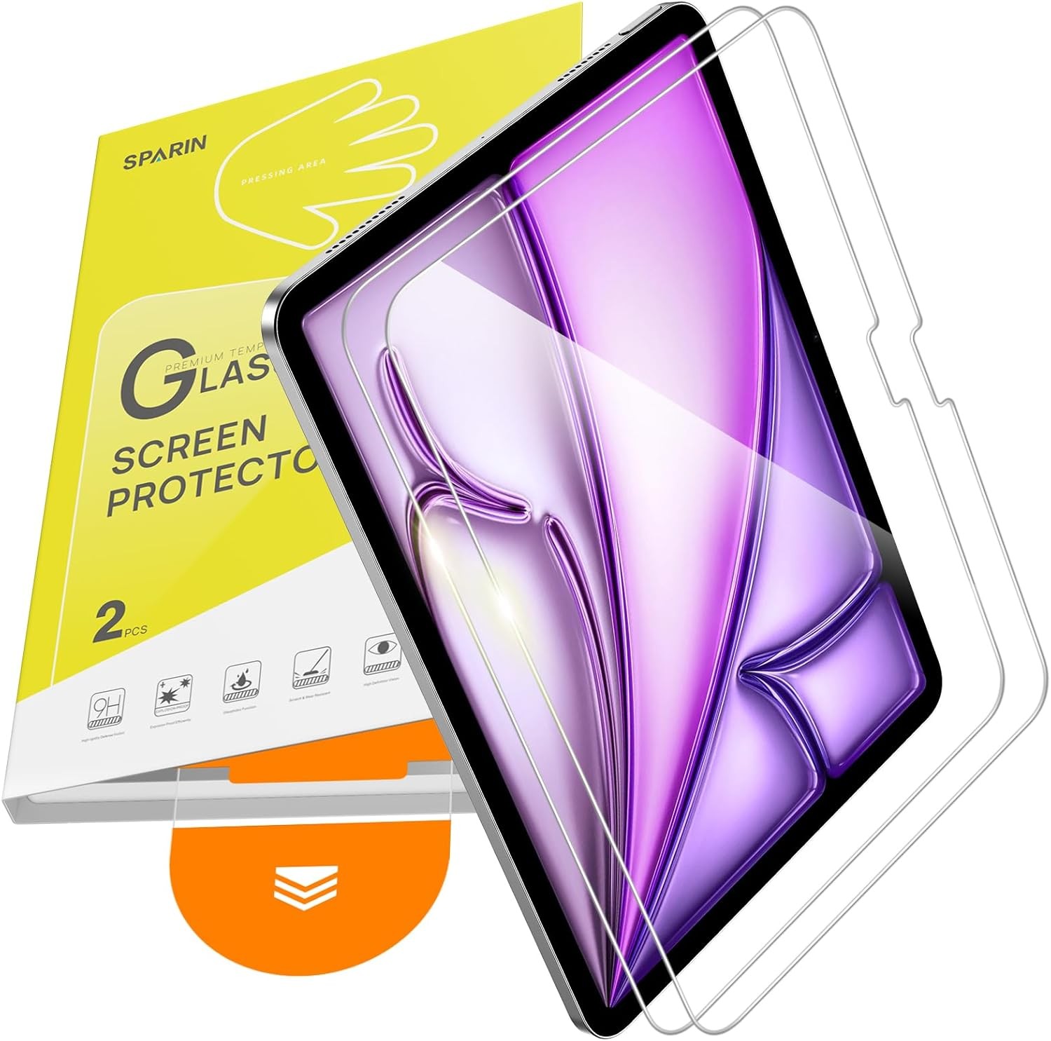 2 Pack Screen Protector for iPad Air 13-inch 8th/7th/6th Generation M4 M3 M2
