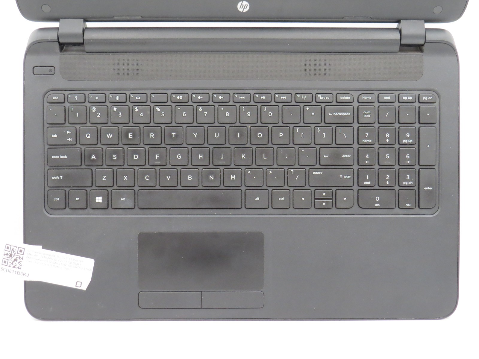 HP Pavilion 15 | A8-7410 @ 2.2GHz | 8GB DDR3 | 256GB SATA SSD | 15.6″ | No OS