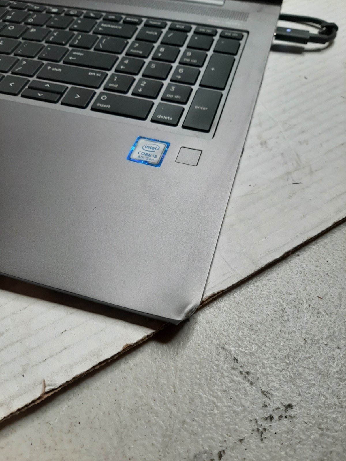 HP ZBook 15u G5 15.6″ Laptop i5-8350U 8GB RAM 256GB SSD WIN11 NO BATTERY!! #97