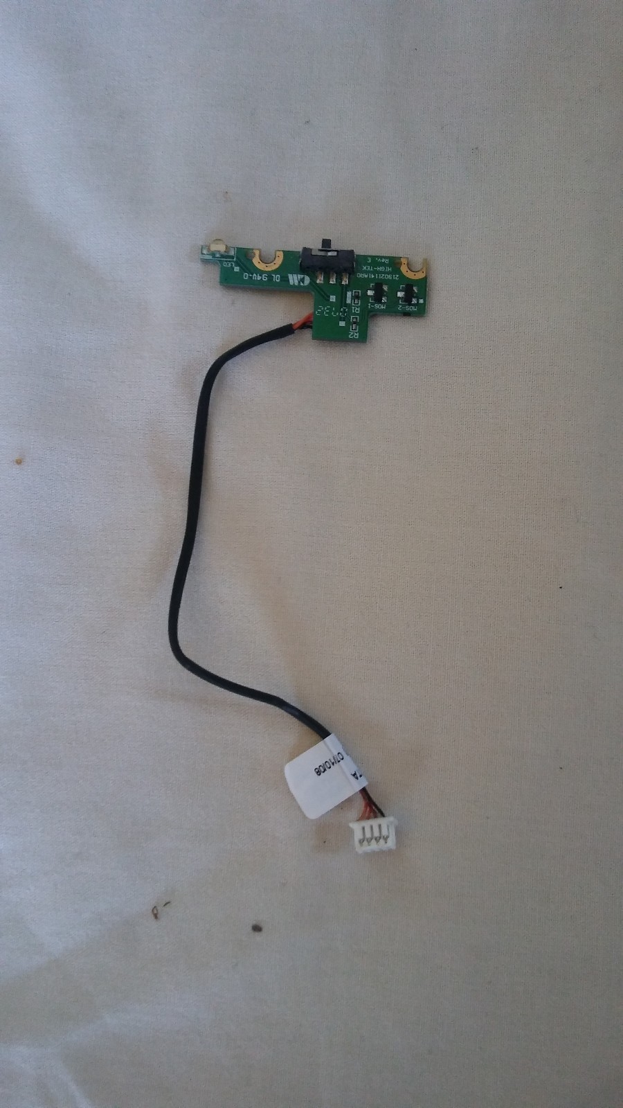 HP PAVILION DV 2000 Wi-Fi SWITCH CARD