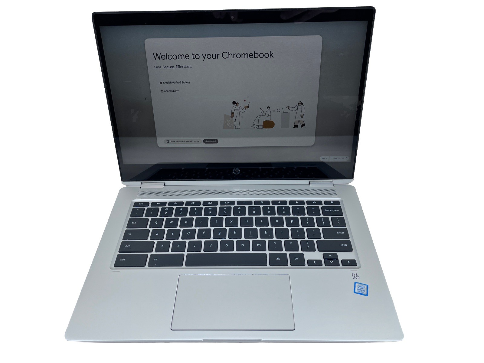 HP ChromeBook x360 G1 14″ FHD I5-8350U @ 1.70GHz 8GB 64GB *Grade C*