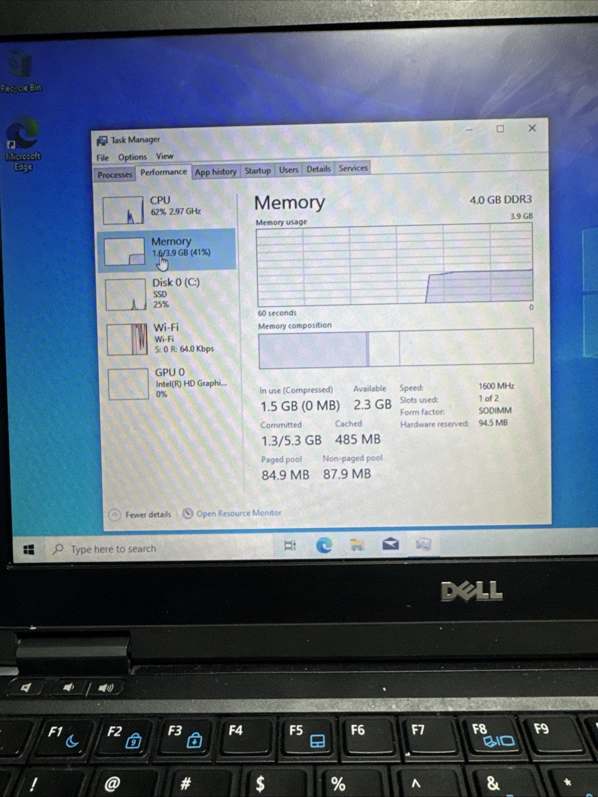 Dell Latitude E7240 Laptop Silver/Black