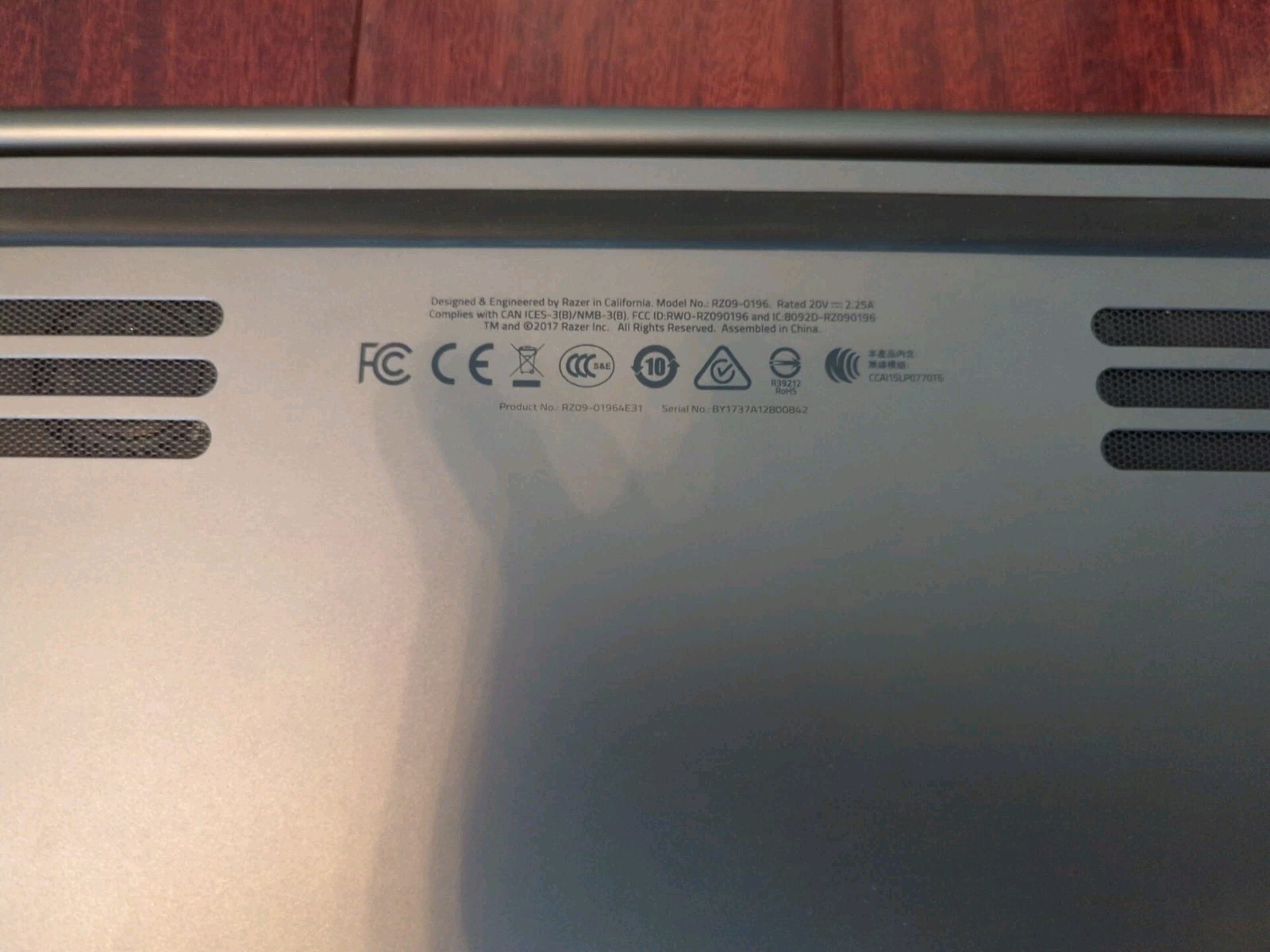 Razer Blade Stealth 13” Intel 7500U (2017) | RZ09-0196 256 Gb SSD 16Gb RAM