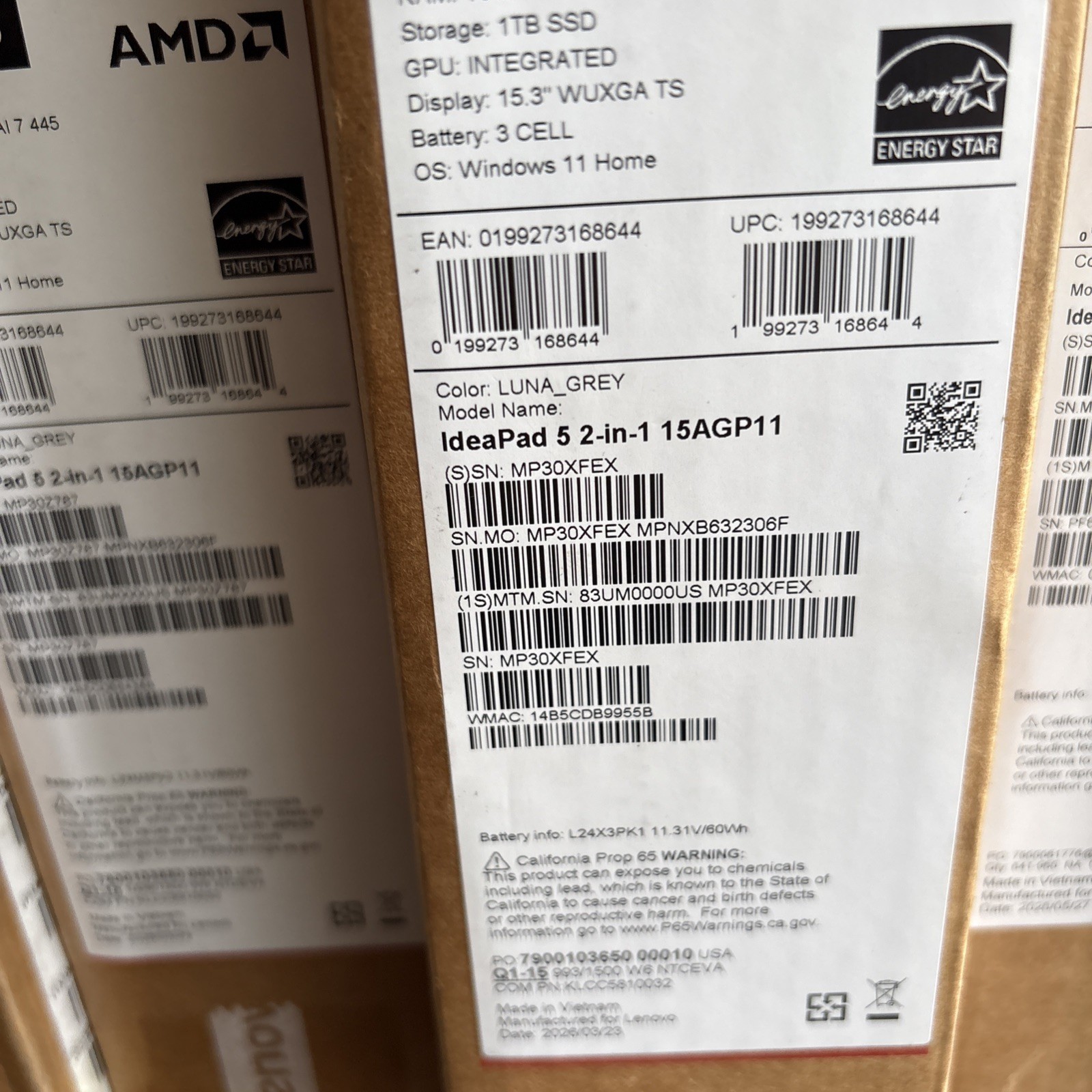 Lenovo IdeaPad 5a 2-in-1 15″ Luna Gray Laptop