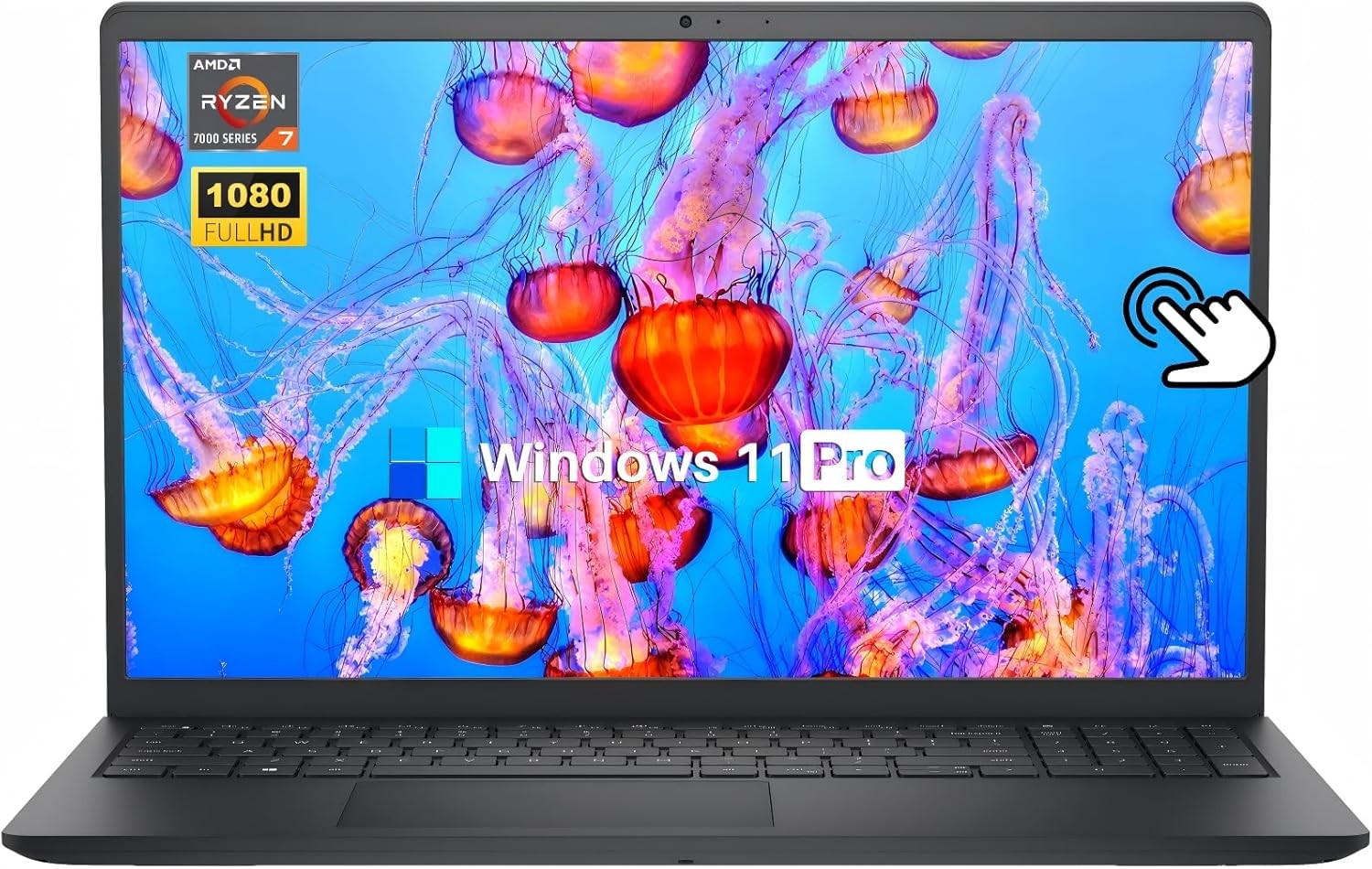 Dell Inspiron 15.6″Touch Laptop,8Core AMD Ryzen 7 7730U,UpTo 16GB 1TB SSD+Win11P