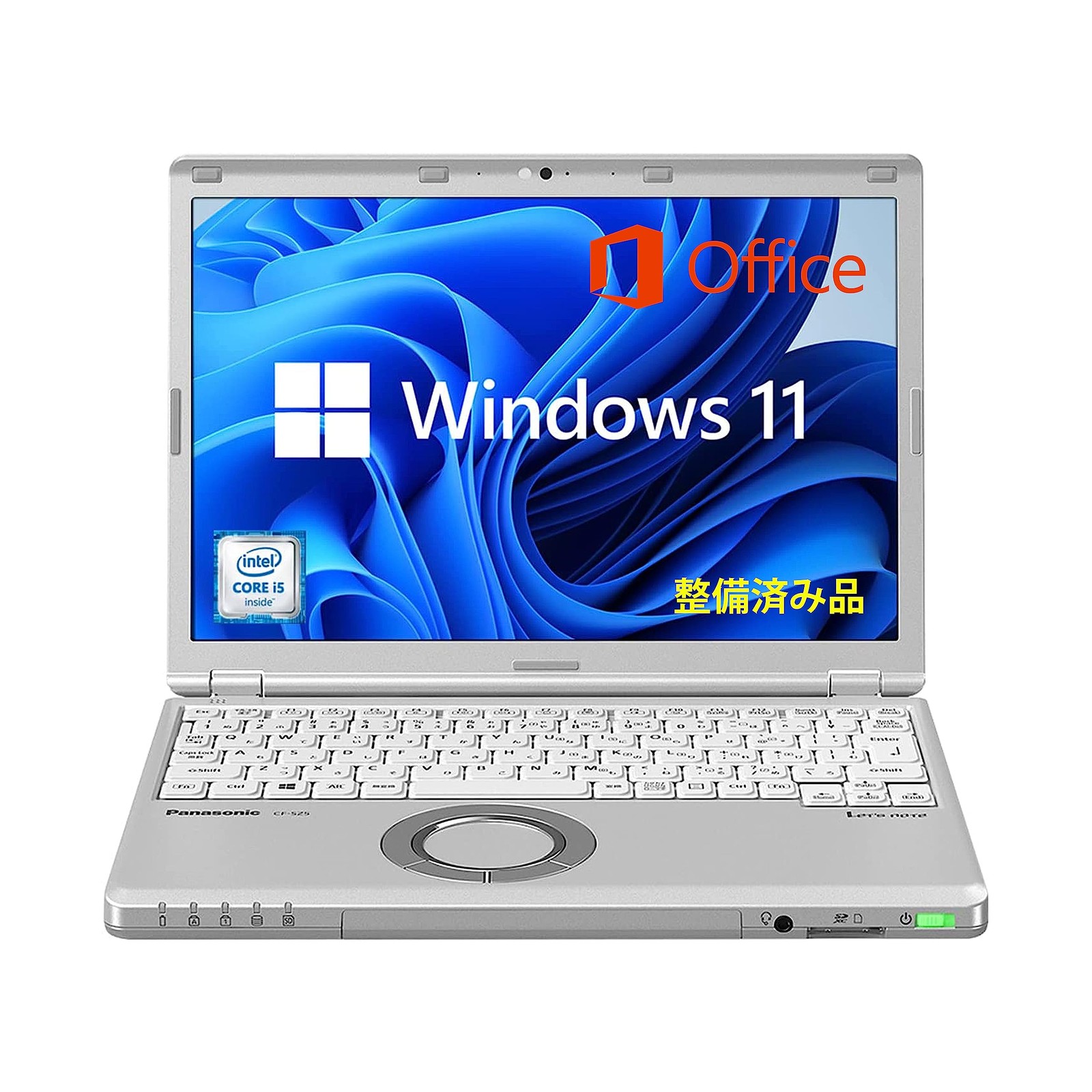 Panasonic CF-SZ6 i5 7th Gen 2.6GHz 8GB 256GB SSD Win11 Pro Office 2019 JP