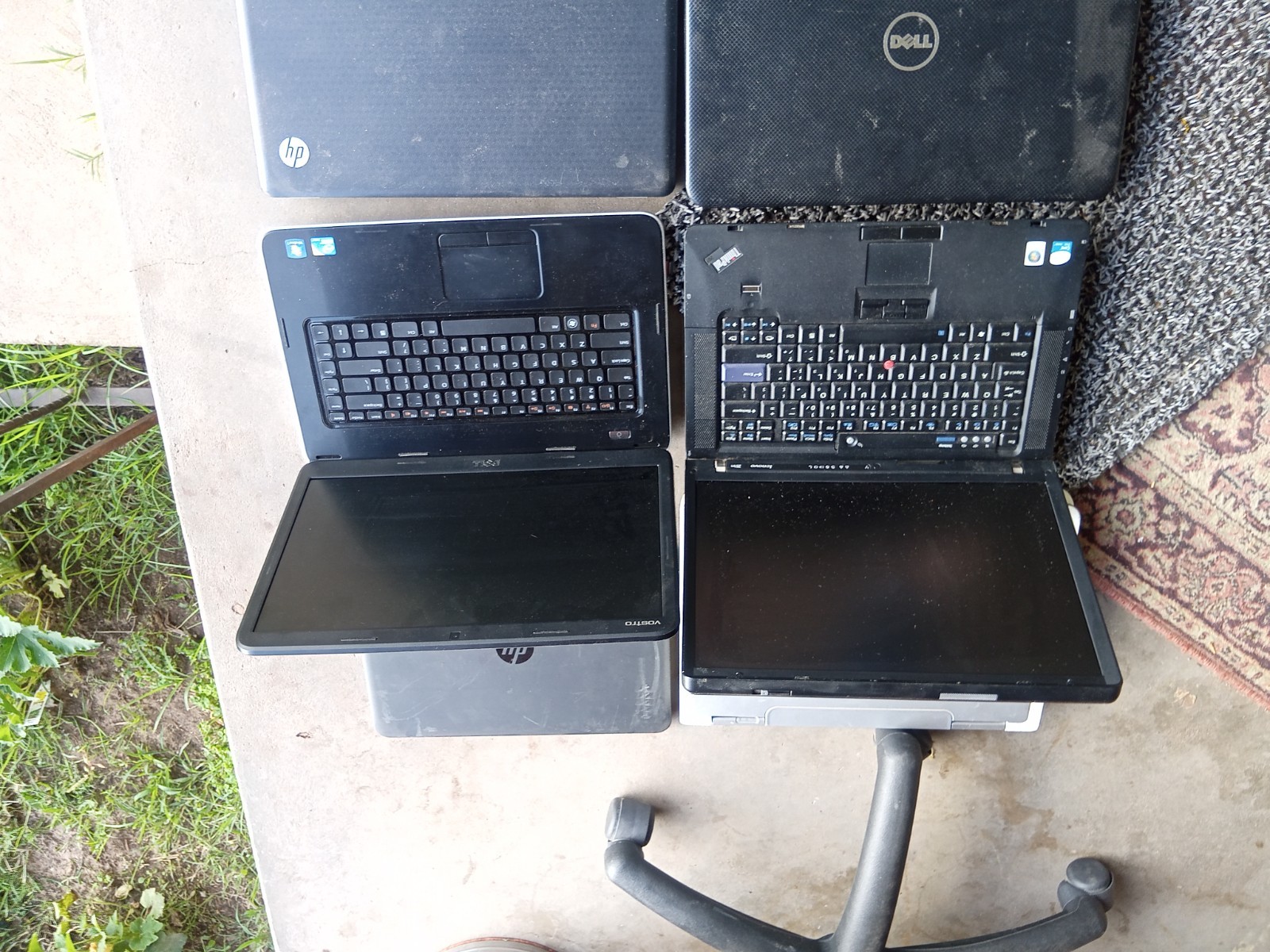 6 Various Laptops For Parts or Repair