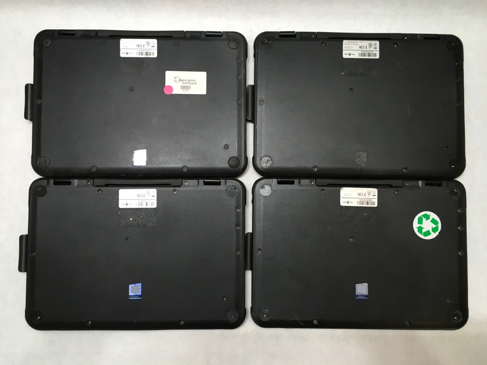 Lot of 10 Bak USA ED20GM Power Issues Missing Keys For Parts or Repair- FT