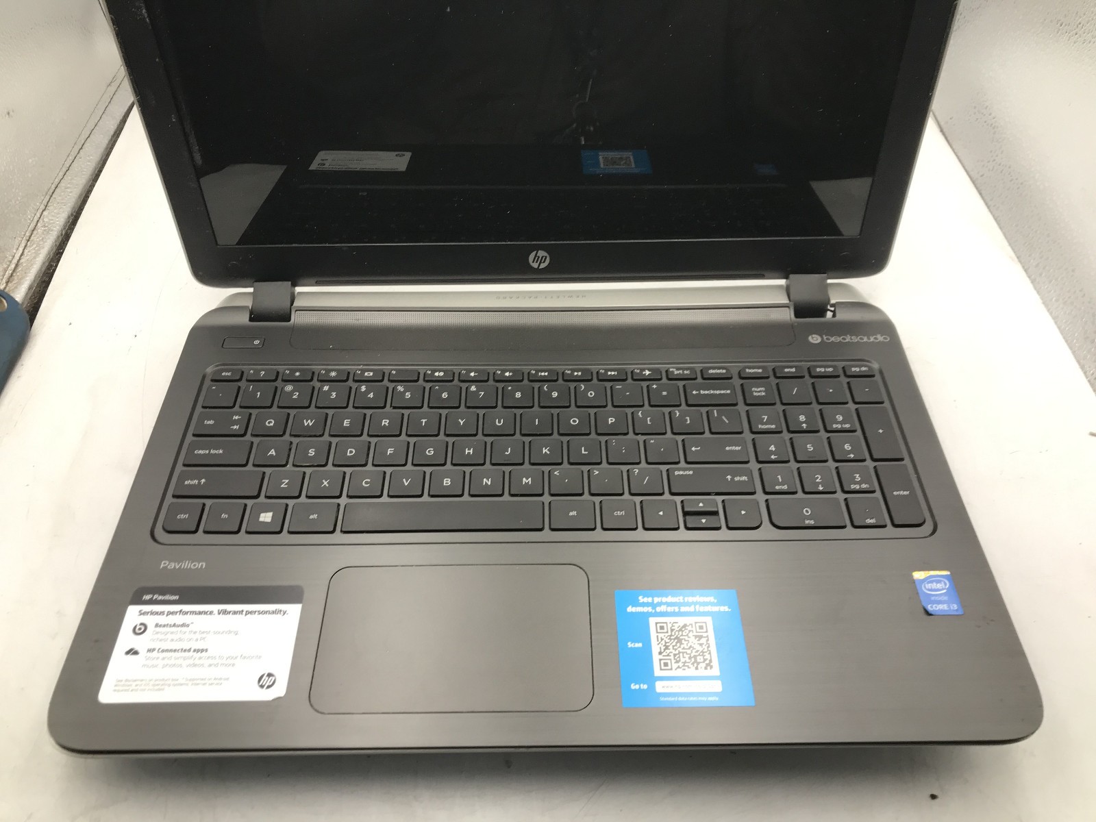 HP PAVILLION 15 P066US – FOR PARTS/REPAIR – INTEL I3 4030U – 6GB RAM – READ – BB